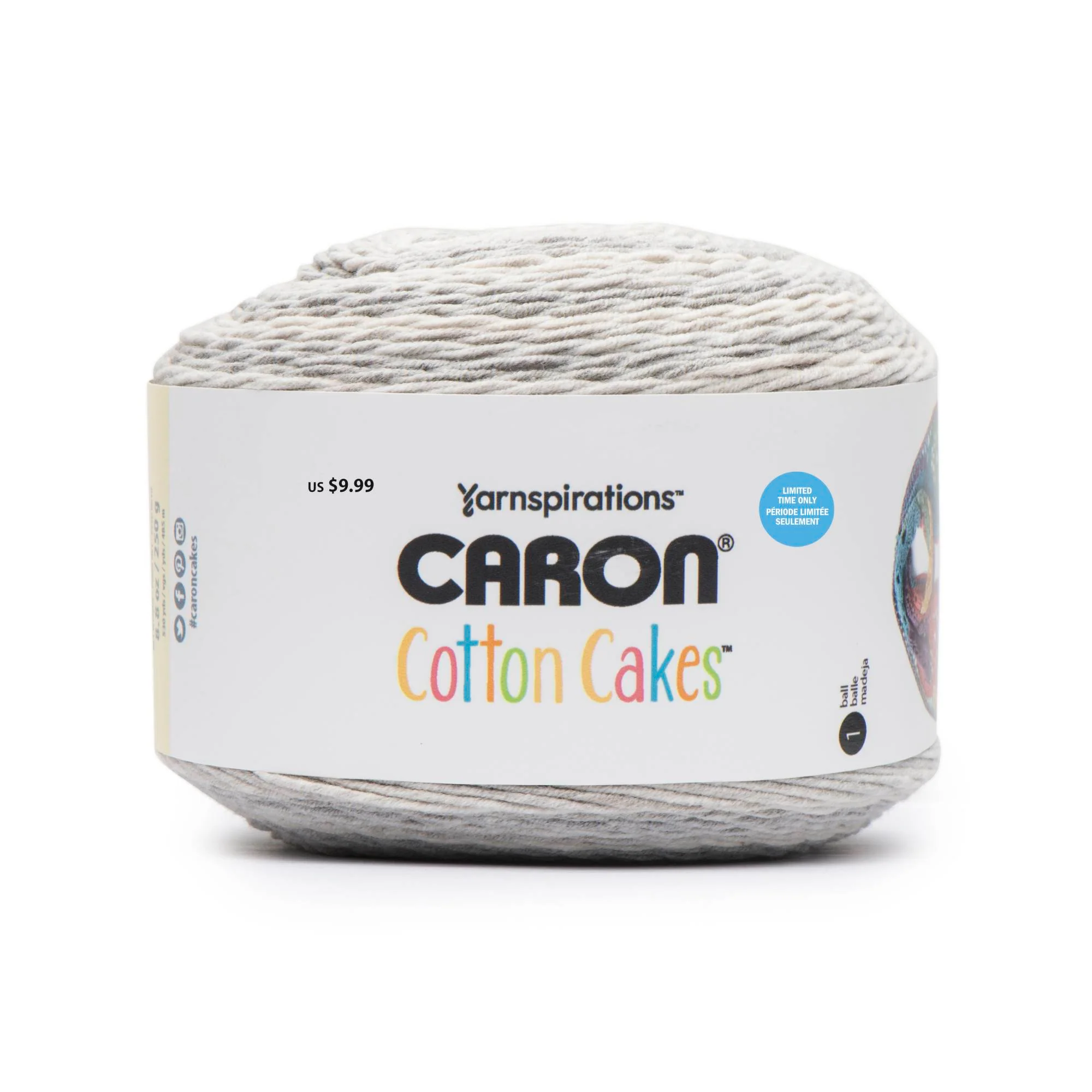 Caron Cotton Cakes Yarn (250g/8.8oz) - Discontinued Shades - Image 8