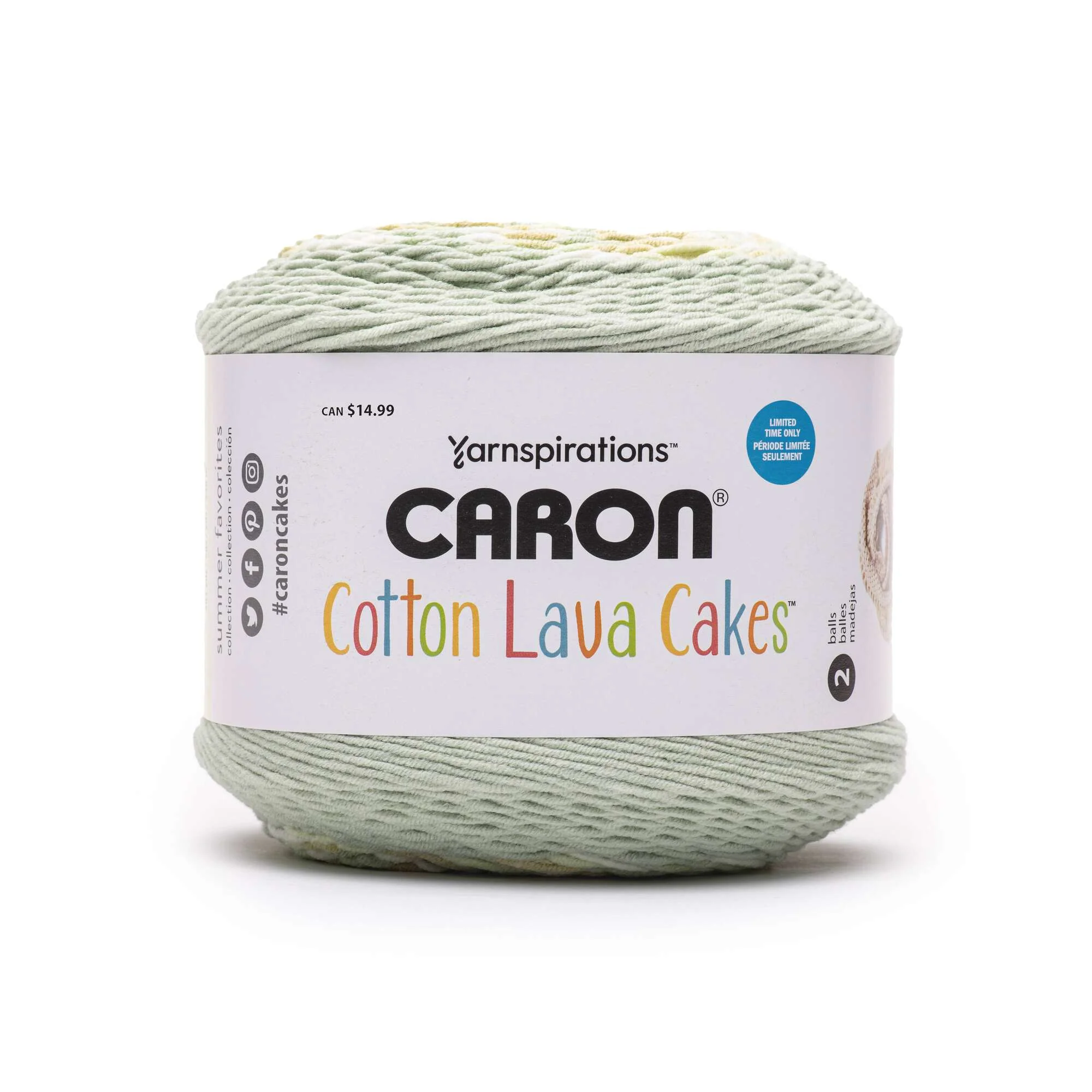Caron Cotton Lava Cakes Yarn - Discontinued Shades - Image 9