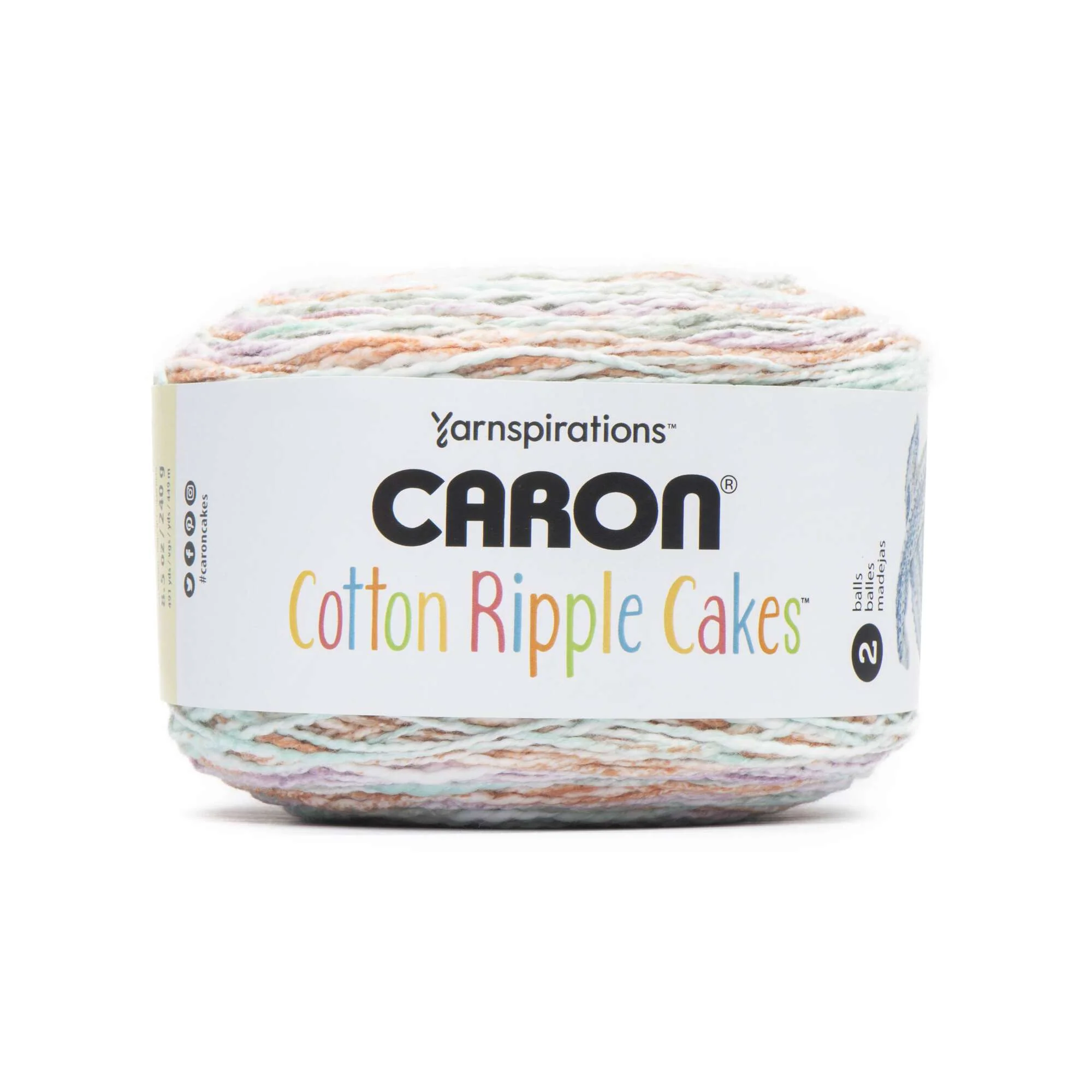 Caron Cotton Ripple Cakes Yarn - Discontinued Shades - Image 9