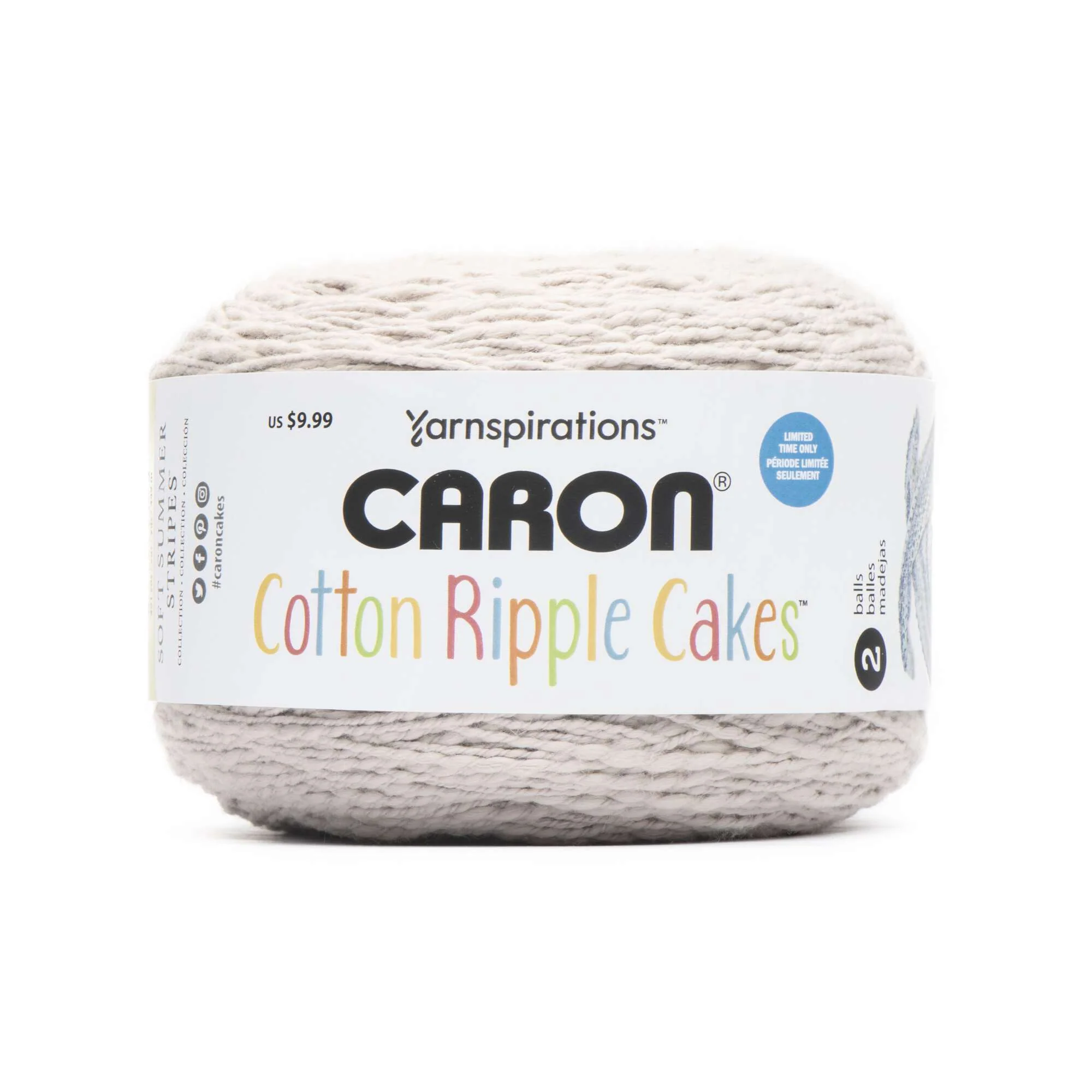 Caron Cotton Ripple Cakes Yarn - Discontinued Shades - Image 17