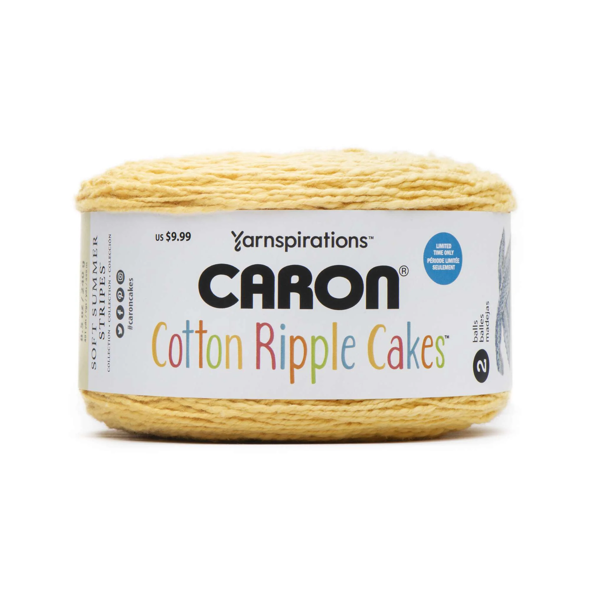 Caron Cotton Ripple Cakes Yarn - Discontinued Shades - Image 7