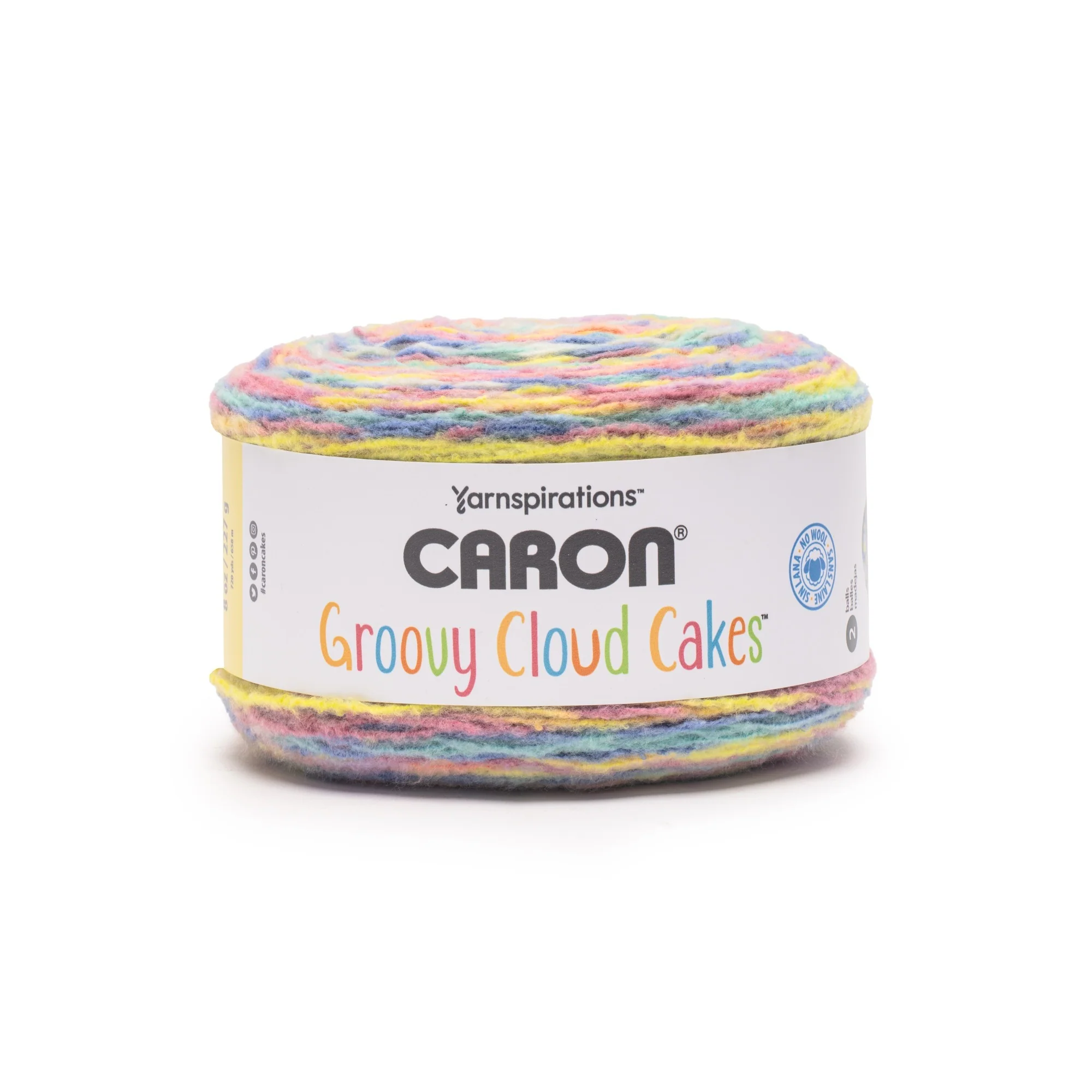 Caron Groovy Cloud Cakes Yarn (227g/8oz) - Retailer Exclusive