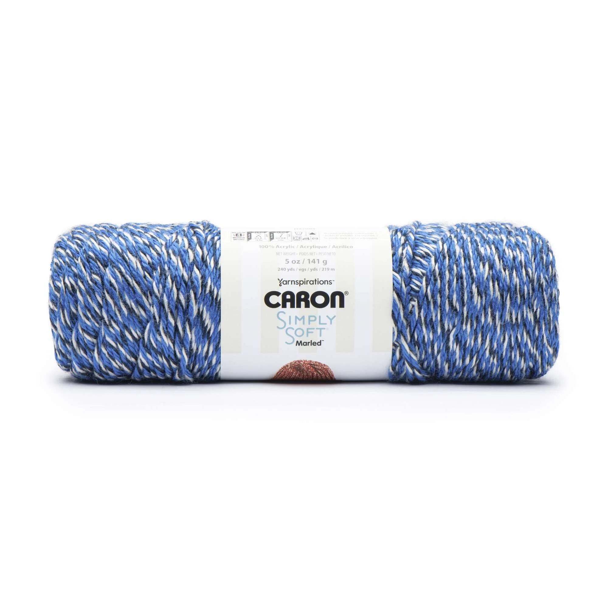 Caron Simply Soft Marled Yarn - Discontinued Shades