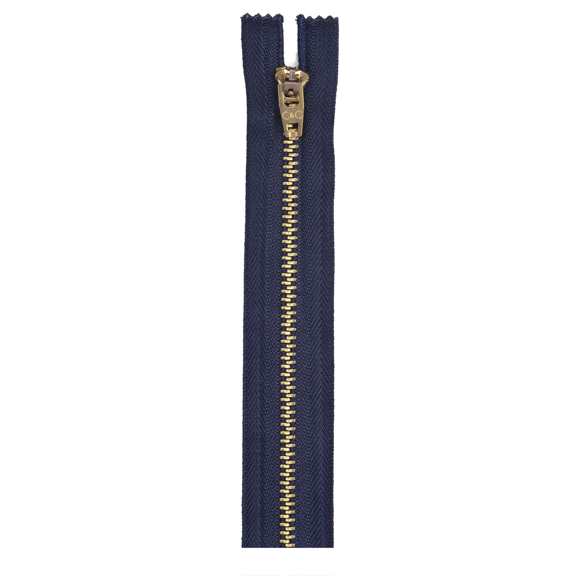 Coats & Clark Brass Jeans Zippers - Image 4