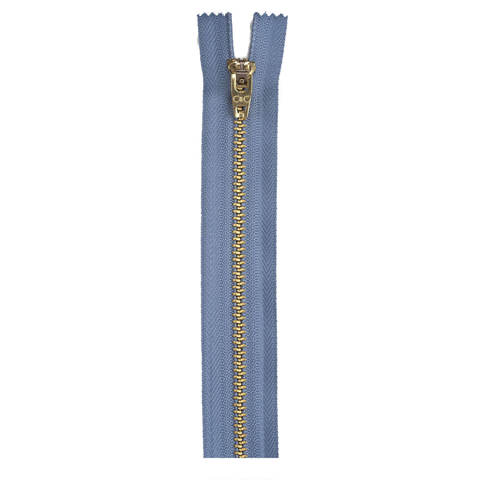 Coats & Clark Brass Jeans Zippers - Image 8