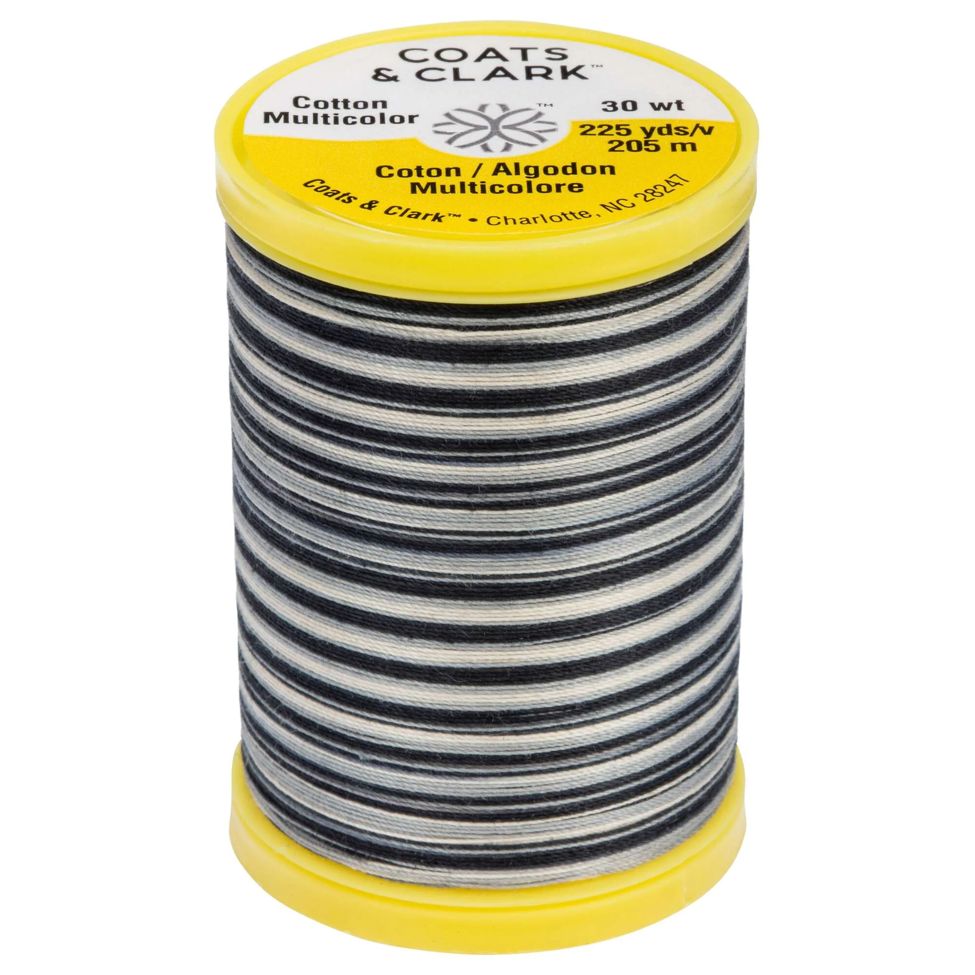 Coats & Clark Cotton Machine Quilting Multicolor Thread (225 Yards) - Clearance Shades