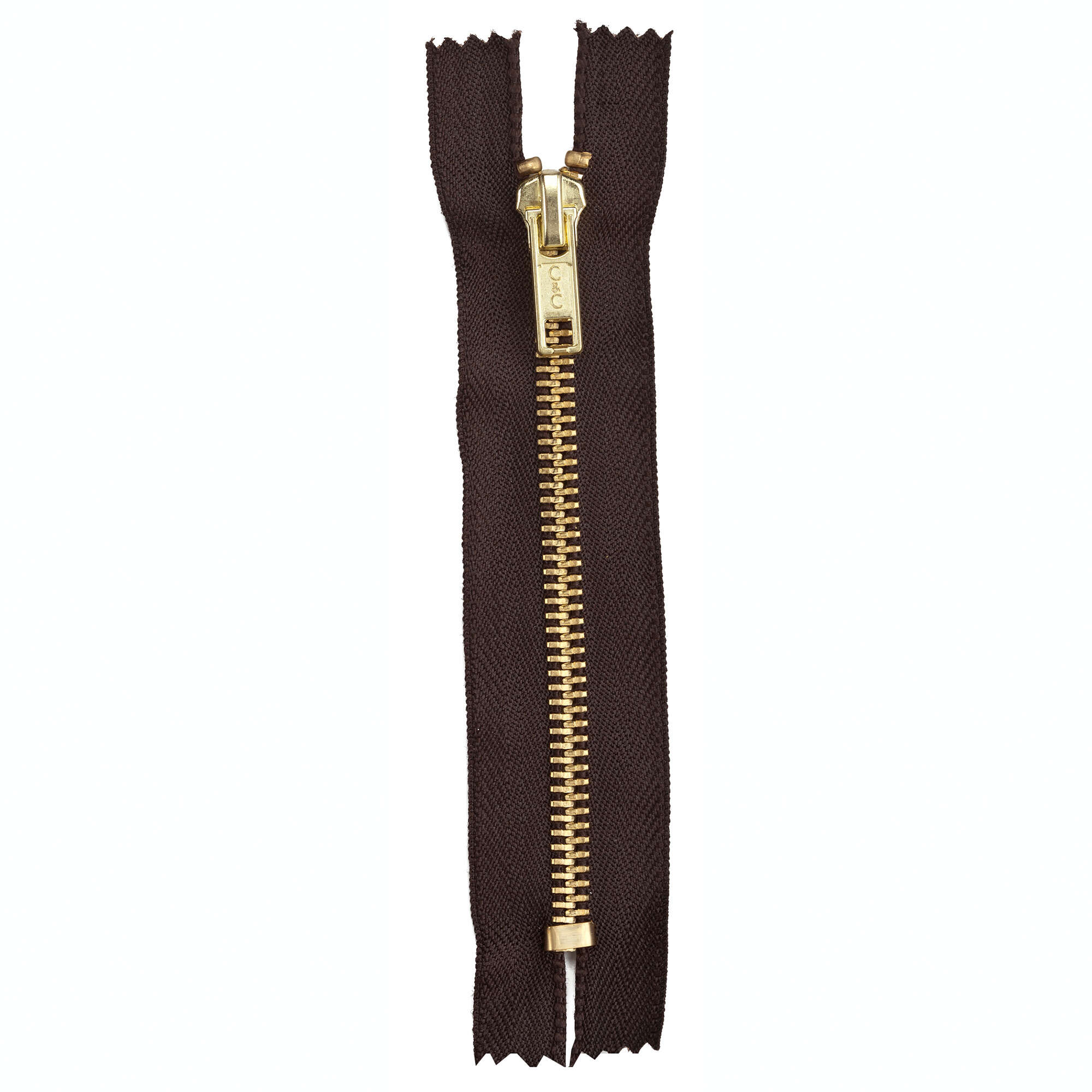 Coats & Clark Fashion Metal Closed End Brass Zippers - Image 3