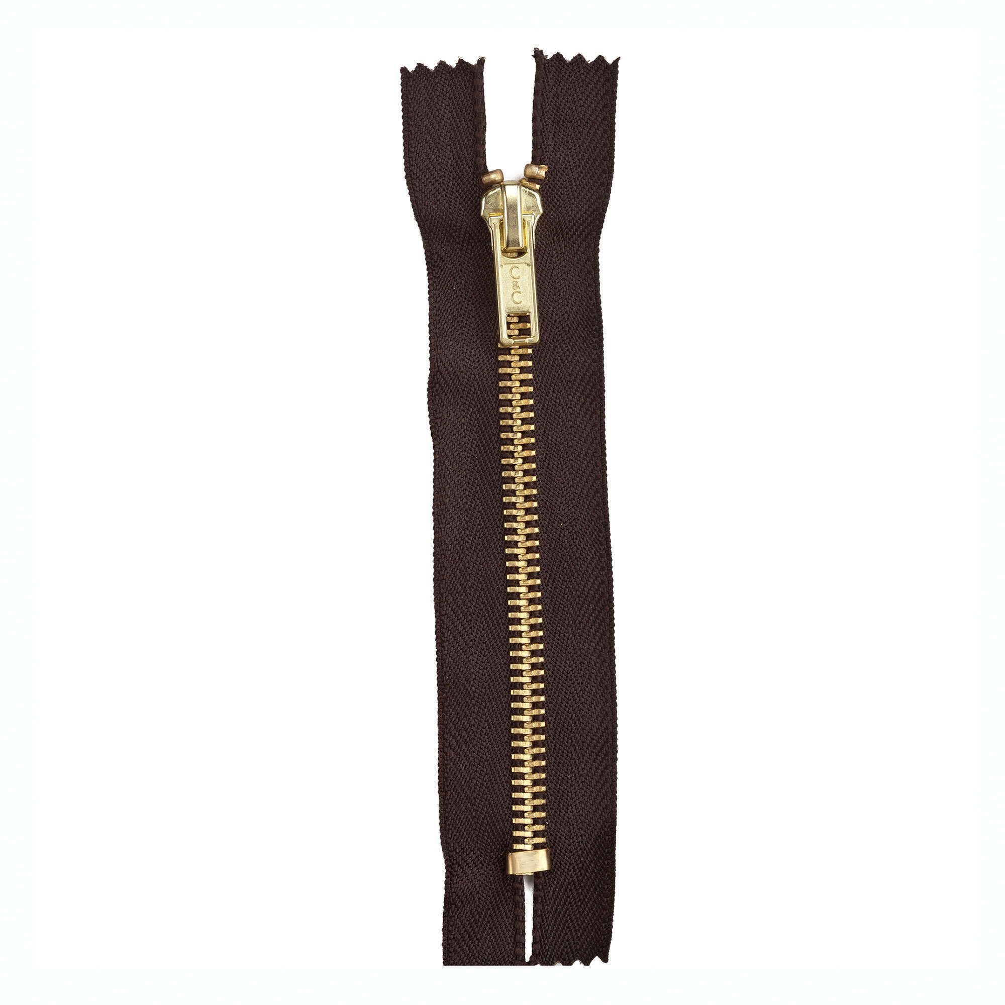 Coats & Clark Fashion Metal Separating Brass Zippers - Image 6