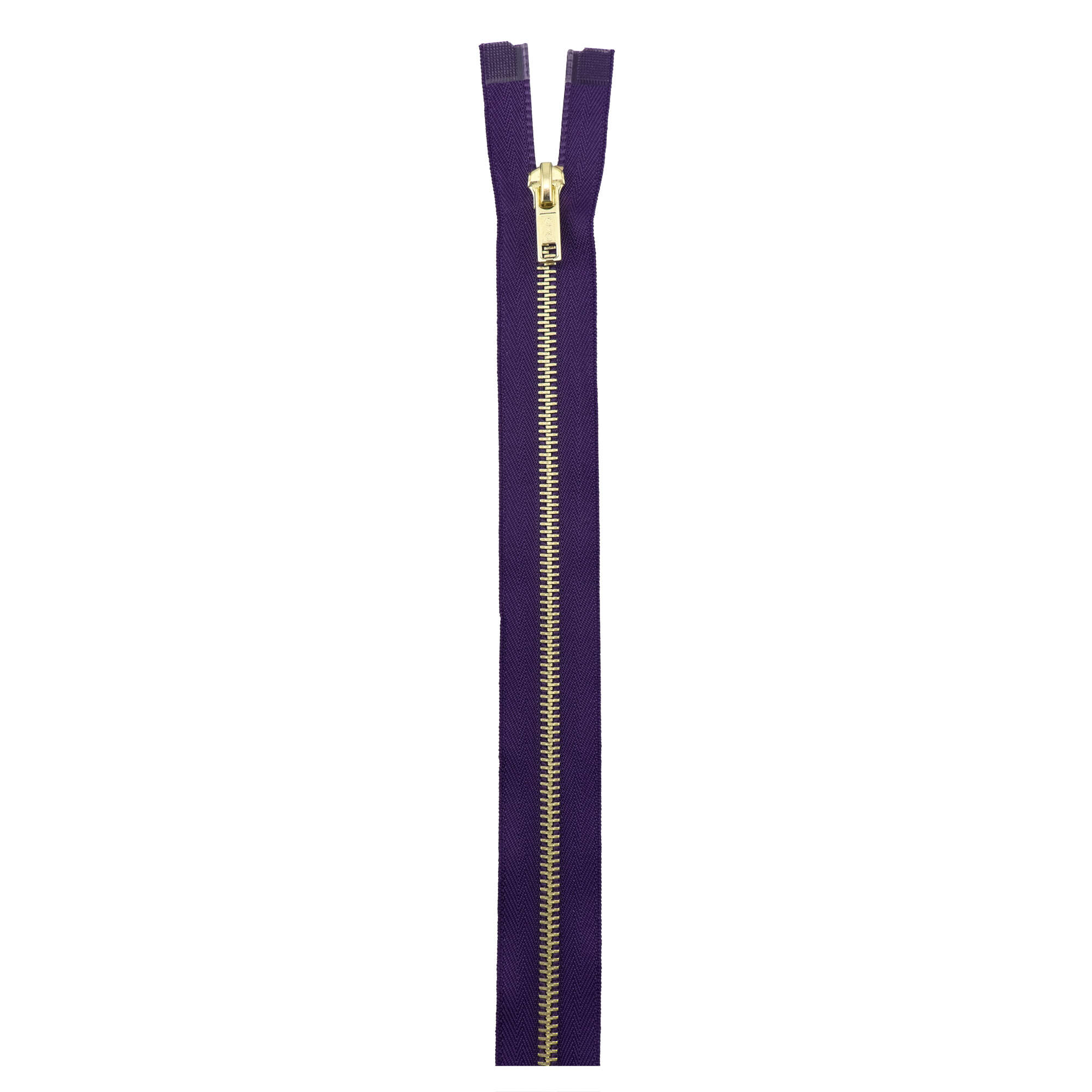 Coats & Clark Fashion Metal Separating Brass Zippers - Image 7
