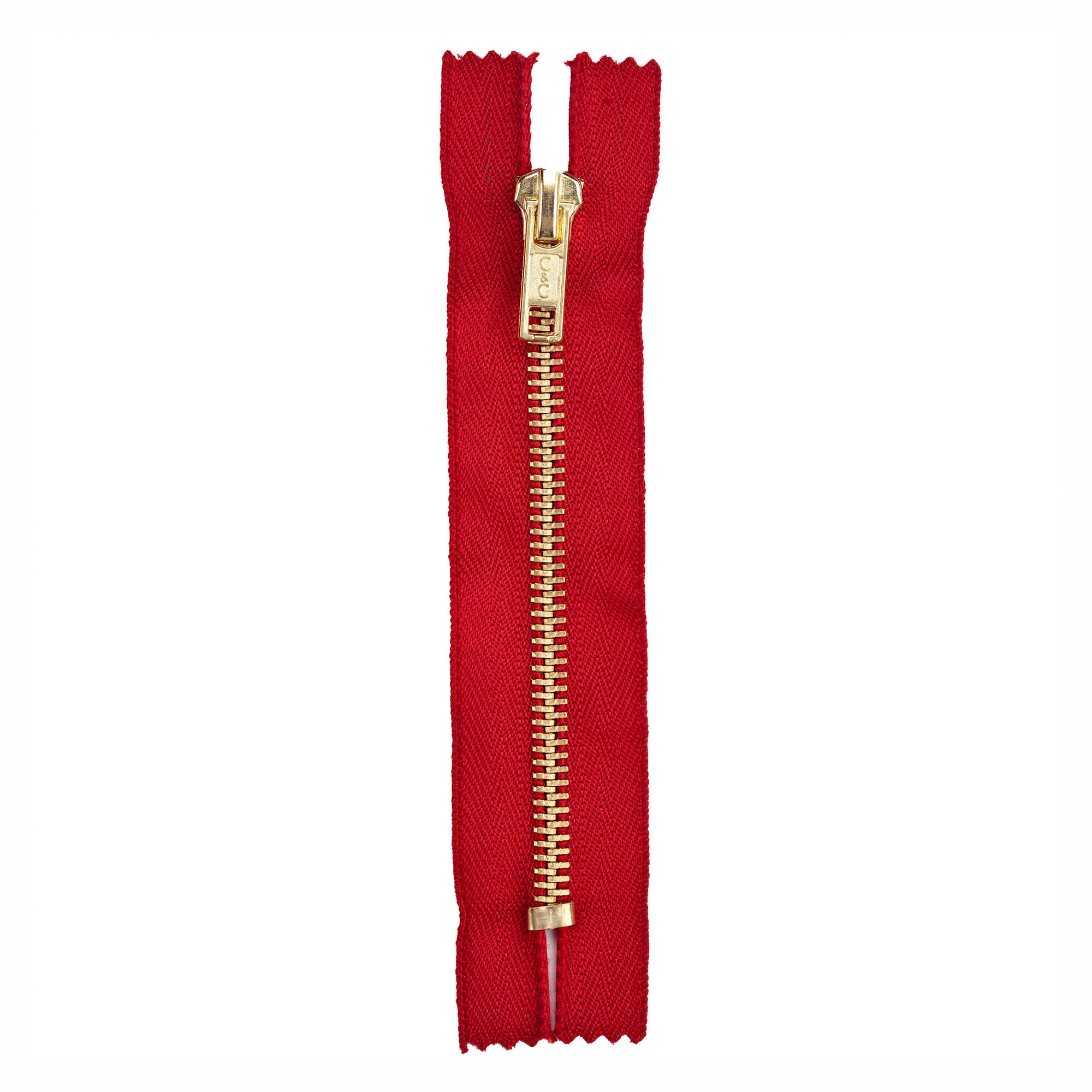 Coats & Clark Fashion Metal Separating Brass Zippers - Image 8