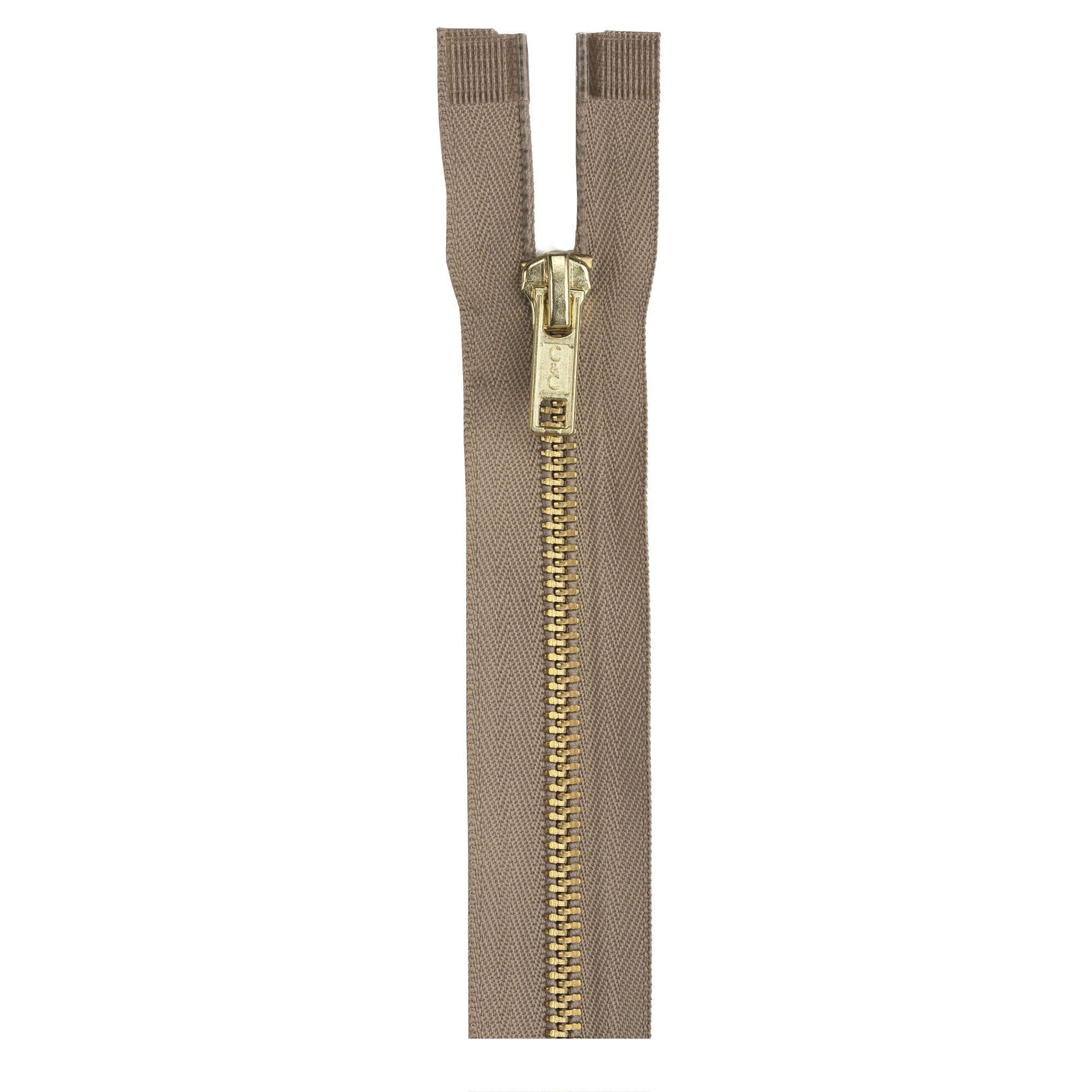 Coats & Clark Heavy Weight Separating Brass Zippers - Image 2