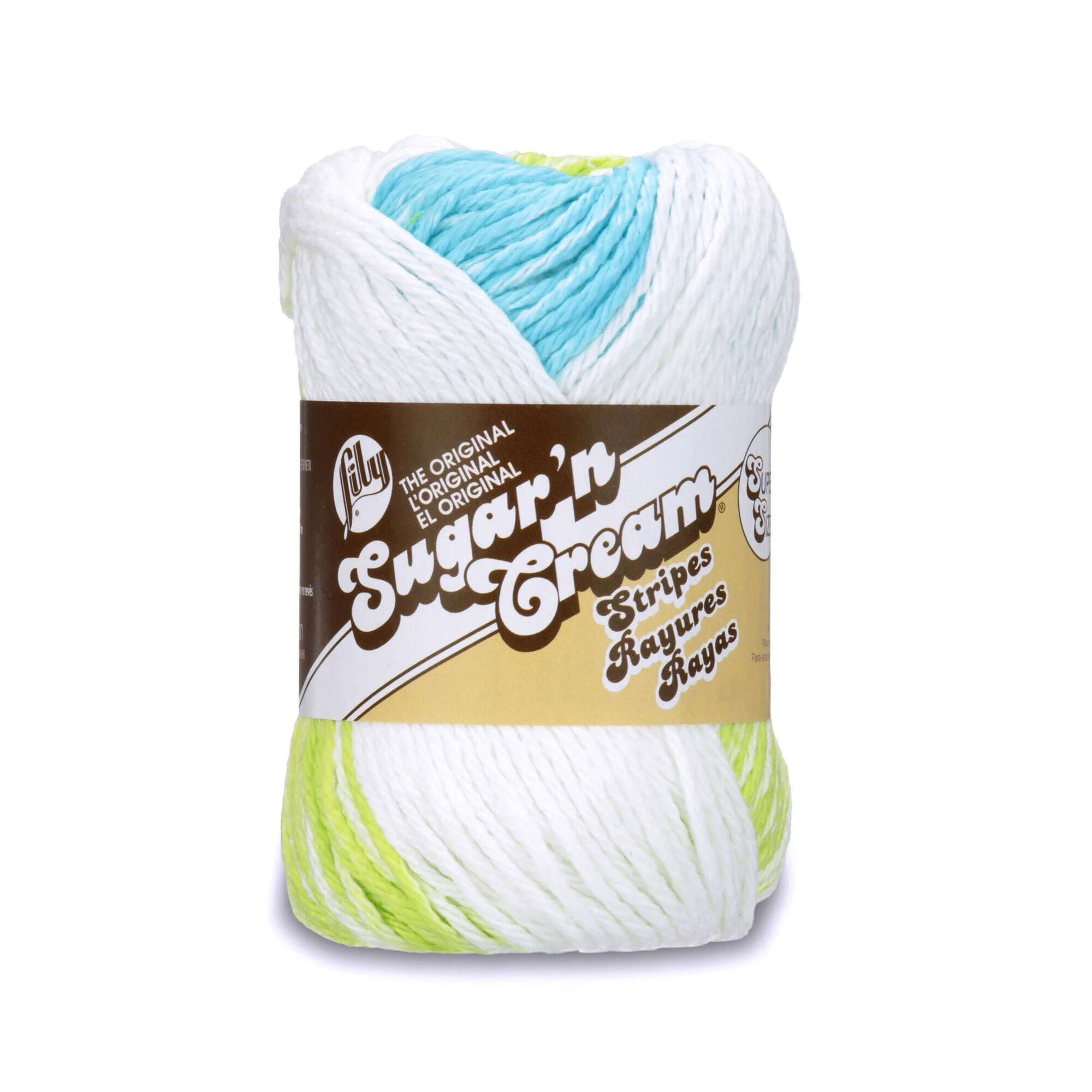 Lily Sugar'n Cream Super Size Stripes Yarn - Clearance Shades - Image 10