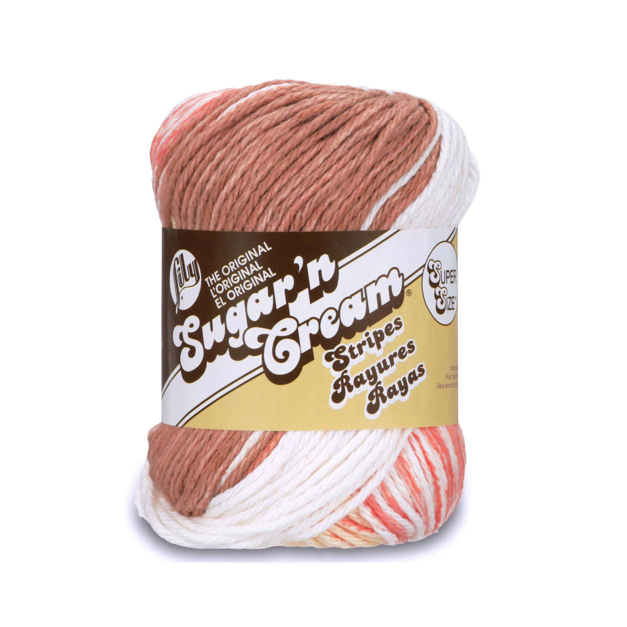 Lily Sugar'n Cream Super Size Stripes Yarn - Clearance Shades - Image 5