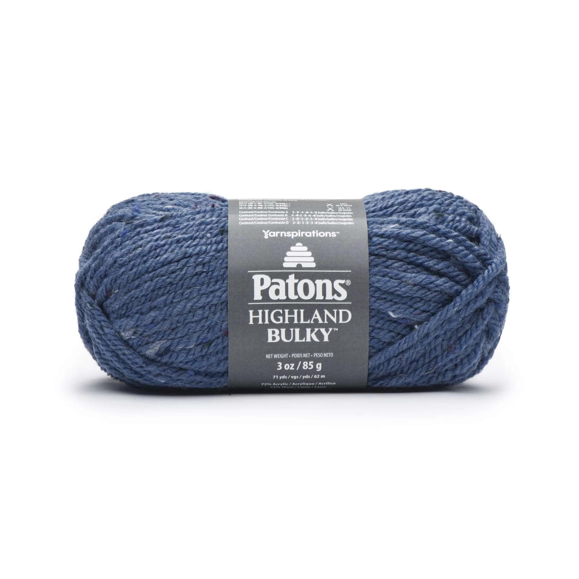 Patons Highland Bulky Tweeds Yarn - Clearance Shades
