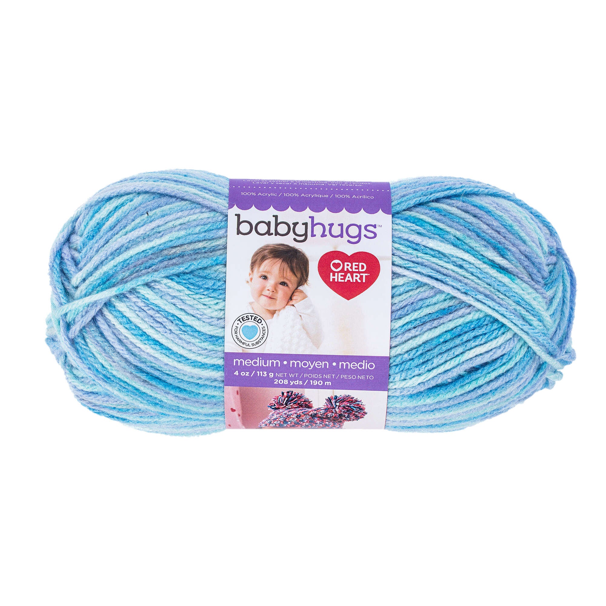 Red Heart Baby Hugs Medium Yarn - Discontinued Shades