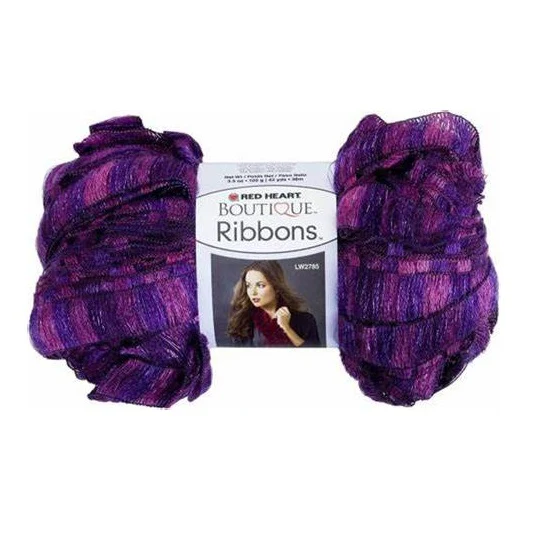 Red Heart Boutique Ribbons Yarn - Discontinued Shades - Image 2
