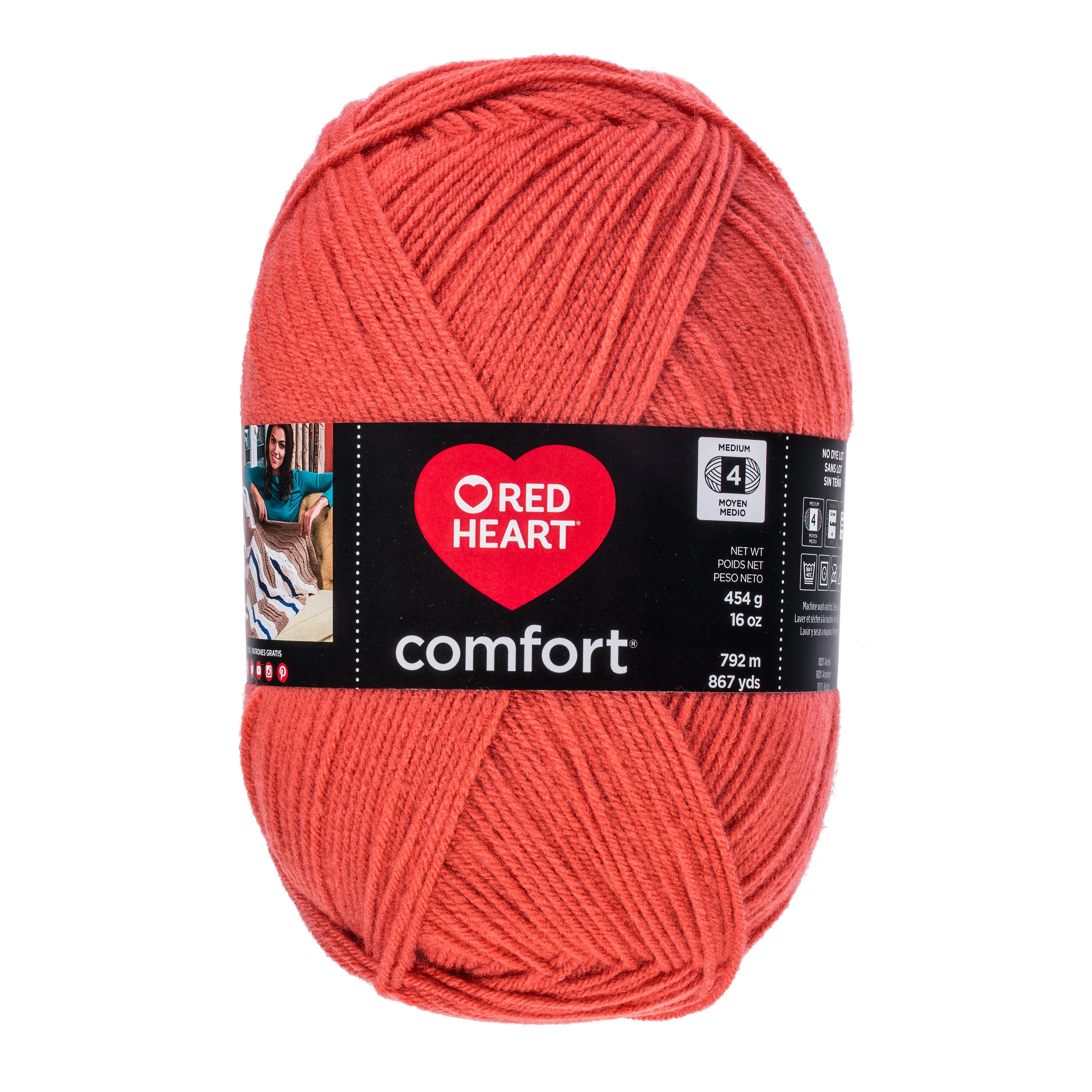 Red Heart Comfort Yarn - Discontinued Shades - Image 163