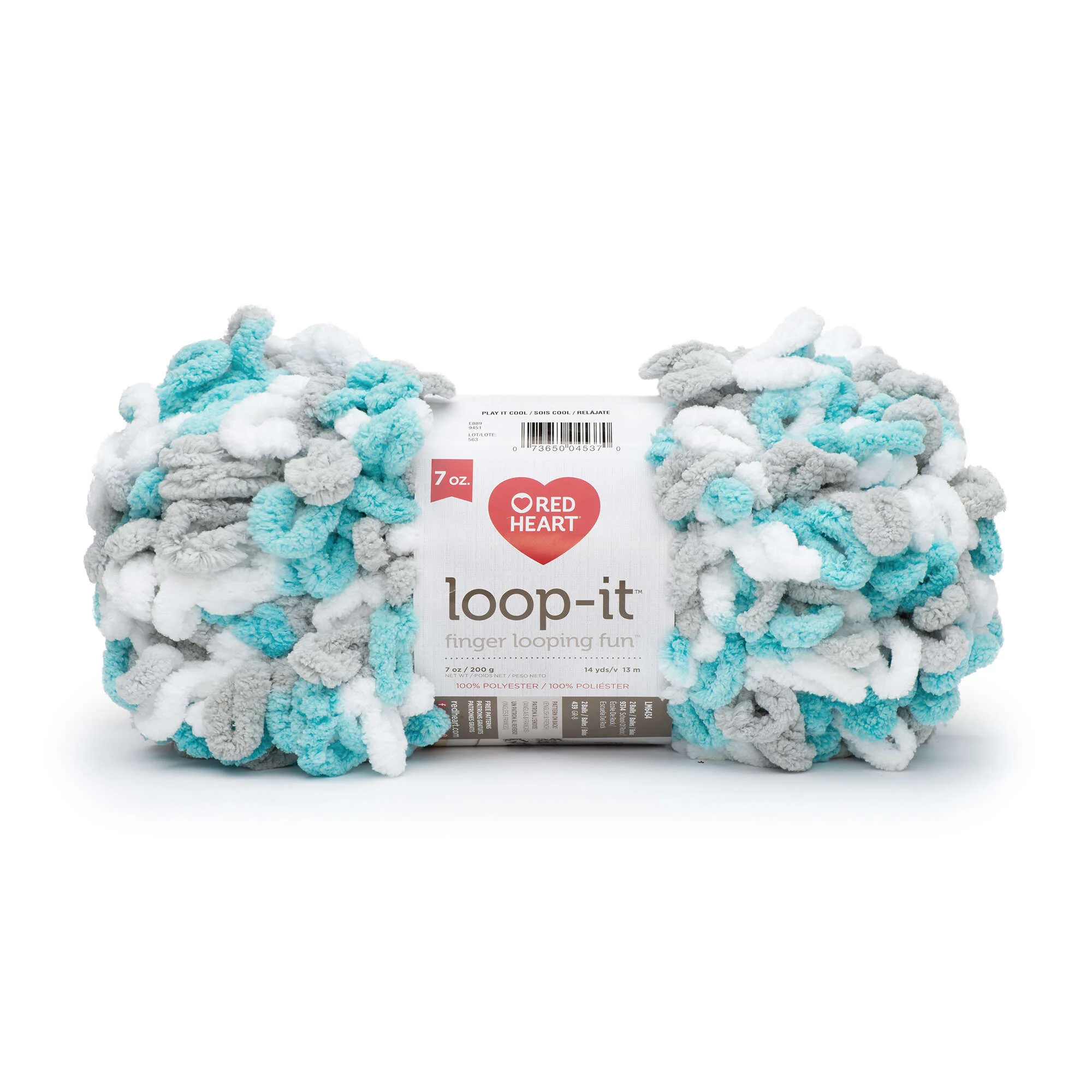 Red Heart Loop-It Yarn (200g/7oz) - Discontinued Shades - Image 3