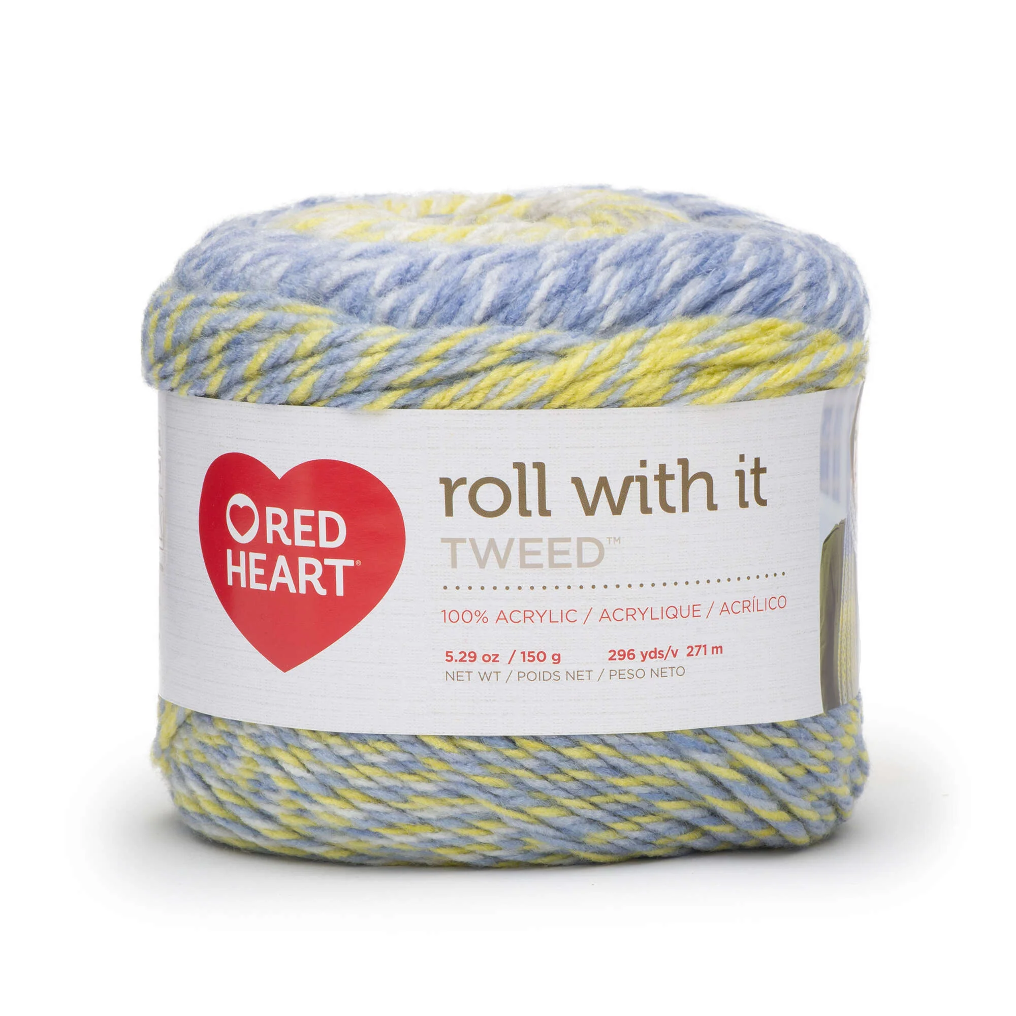 Red Heart Roll With It Tweed Yarn - Discontinued Shades - Image 13