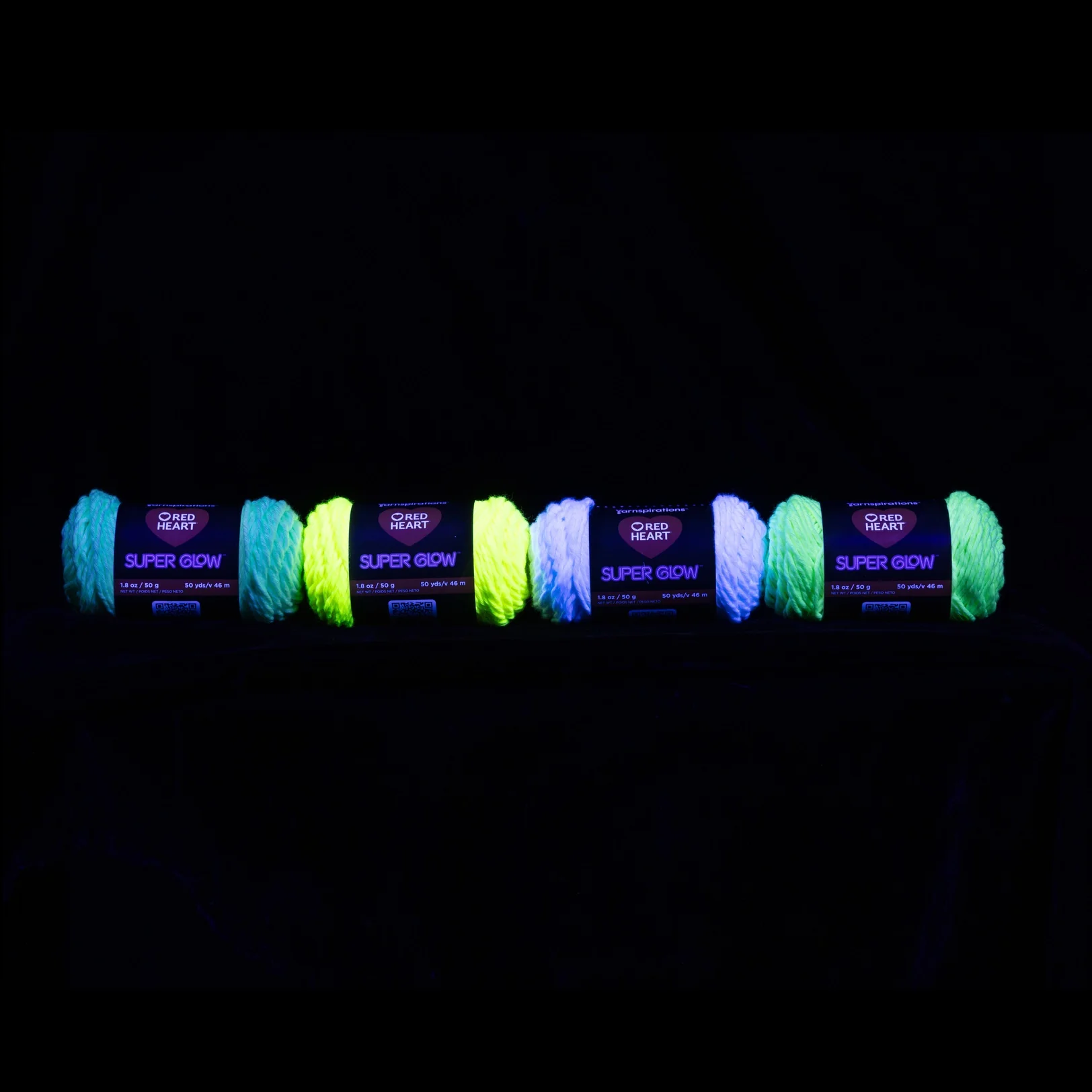 Red Heart Super Glow Yarn (50g/1.8oz) - Image 9