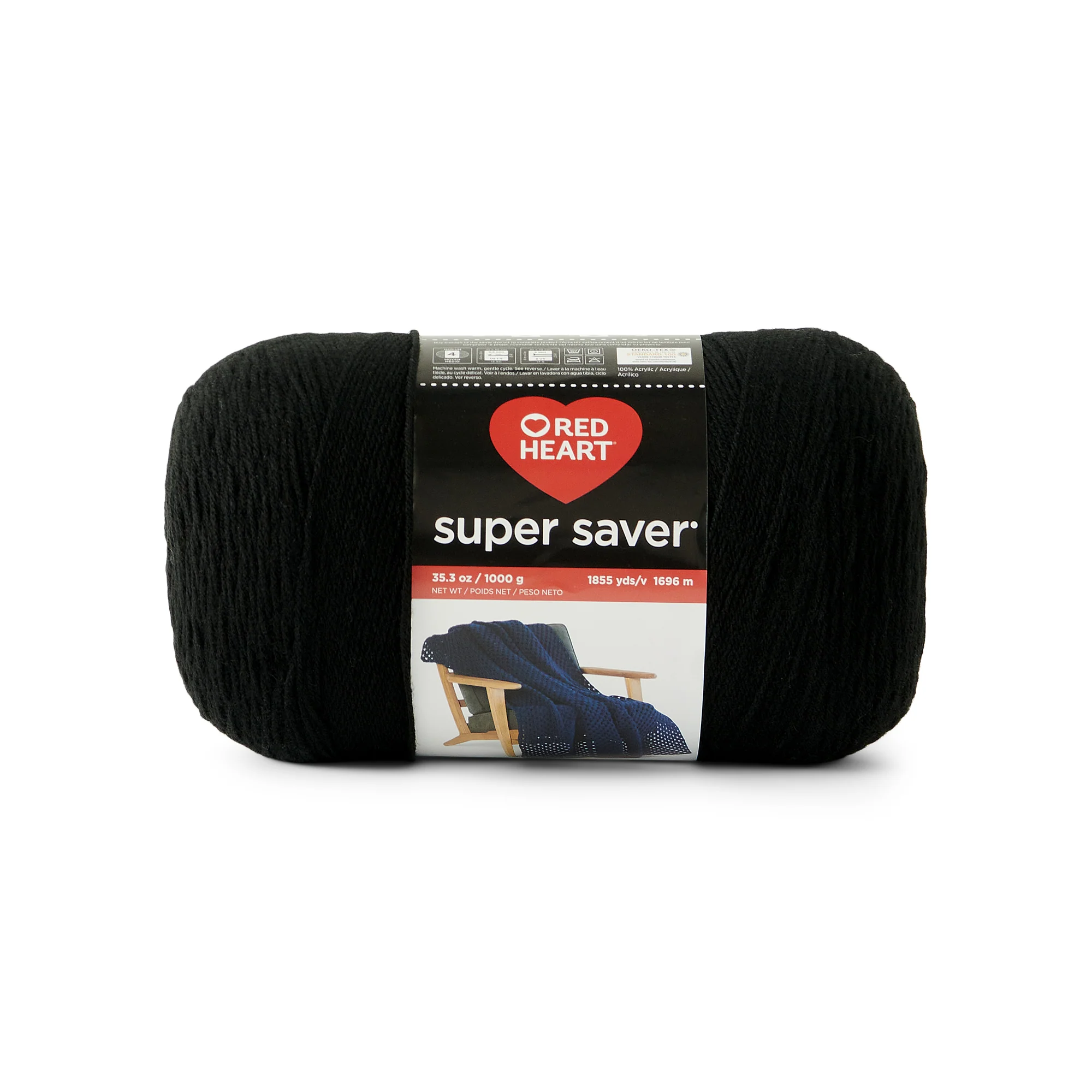 Red Heart Super Saver Yarn (1000g/35.3oz) - Image 3