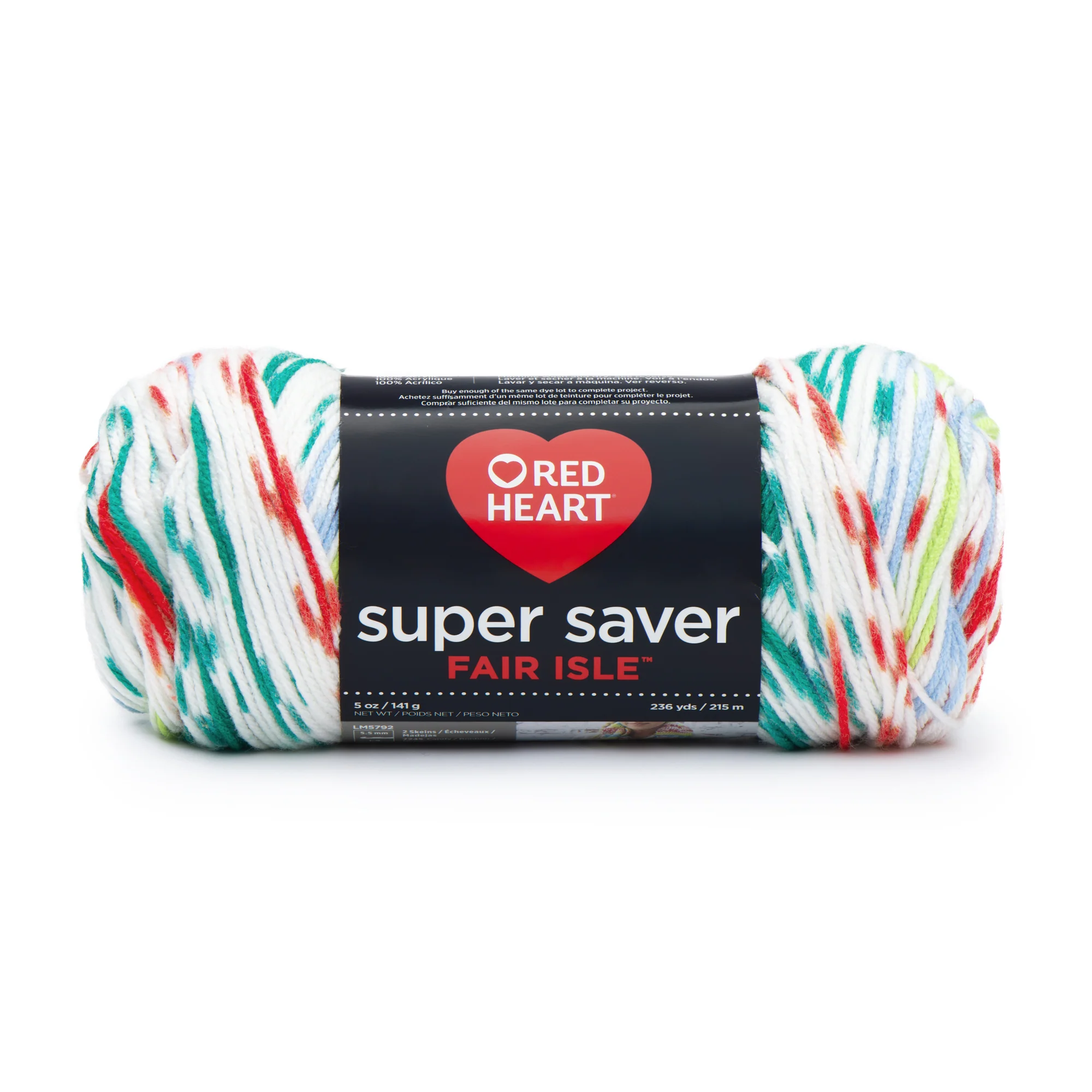 Red Heart Super Saver Fair Isle Yarn - Discontinued Shades - Image 13