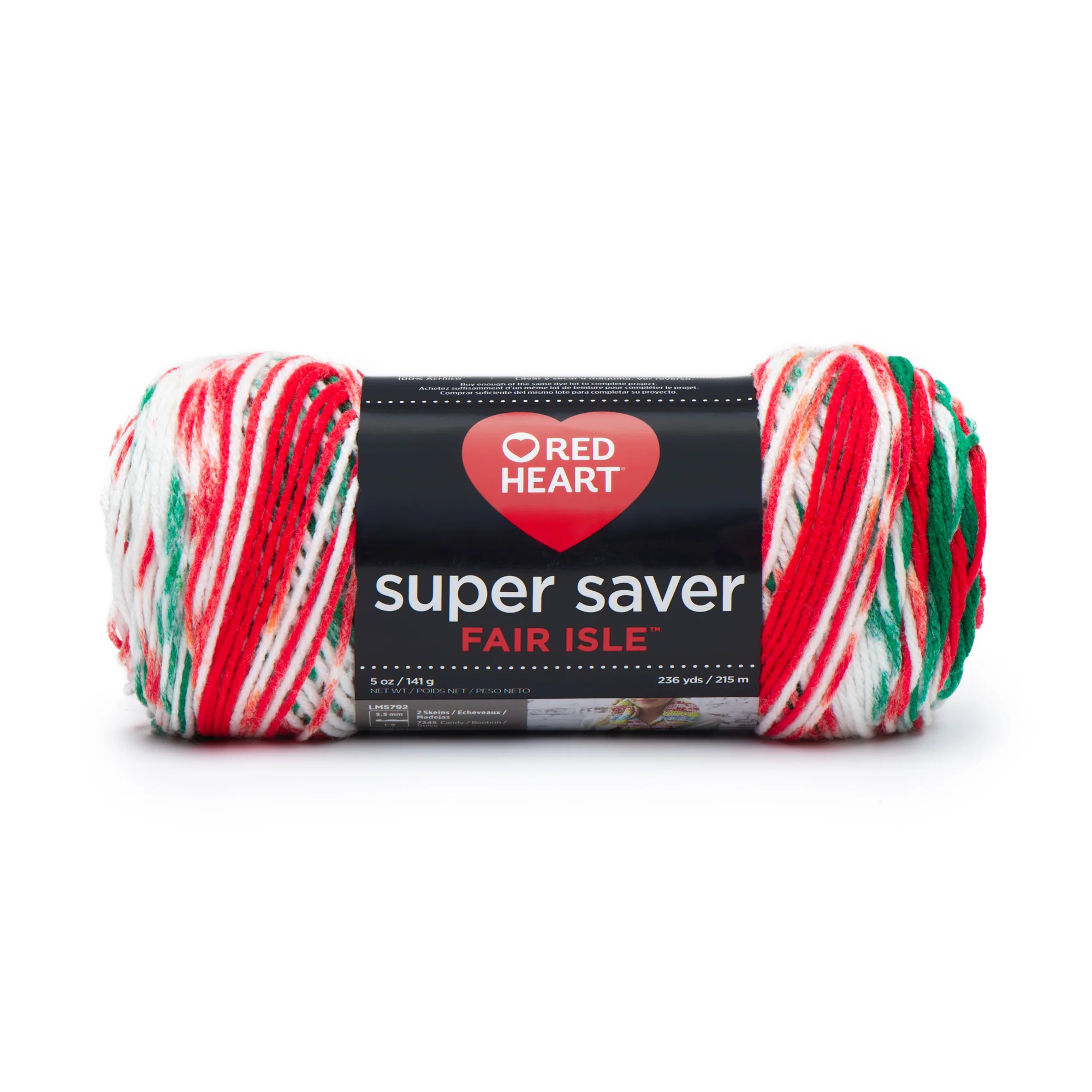 Red Heart Super Saver Fair Isle Yarn - Discontinued Shades - Image 25
