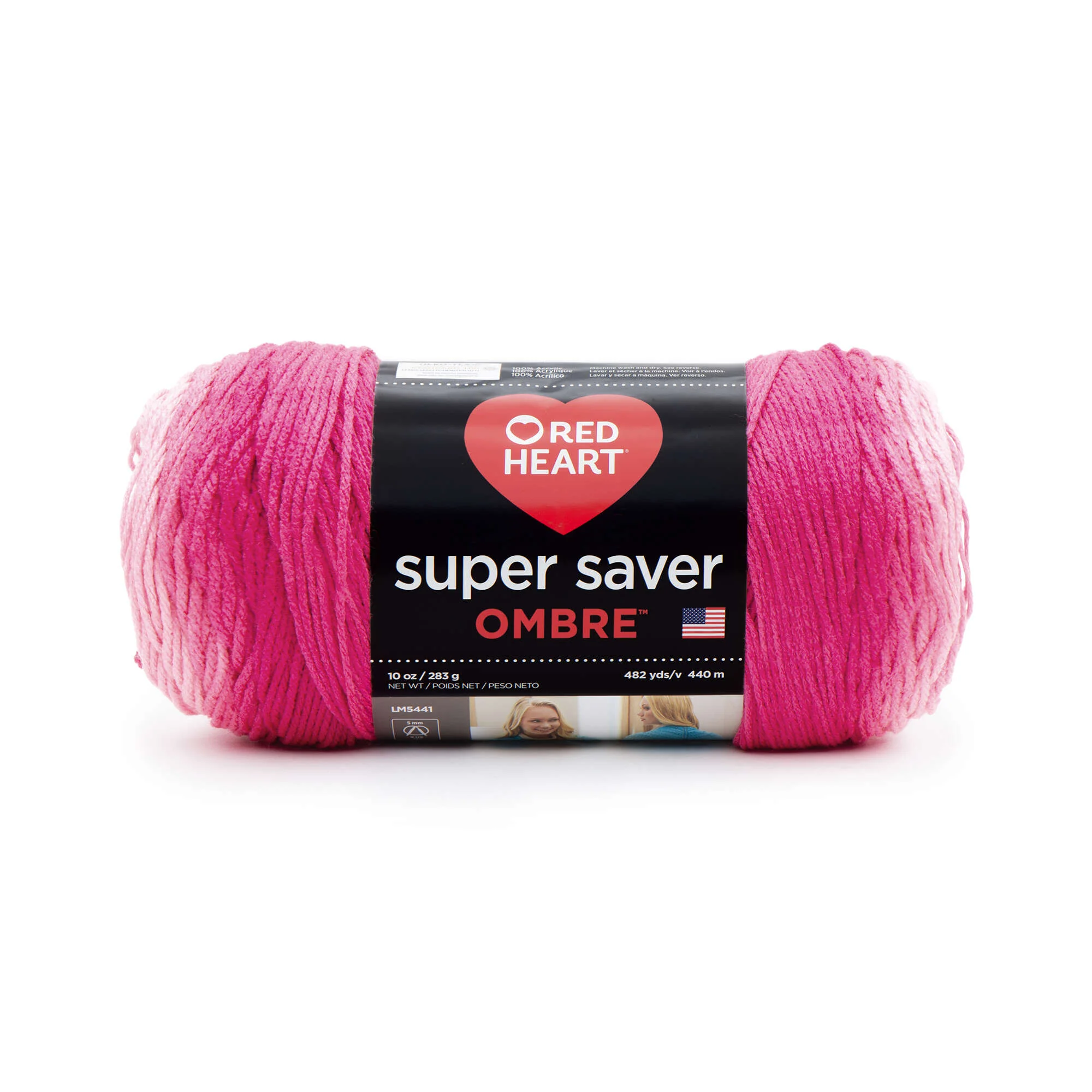 Red Heart Super Saver Ombre Yarn - Image 39