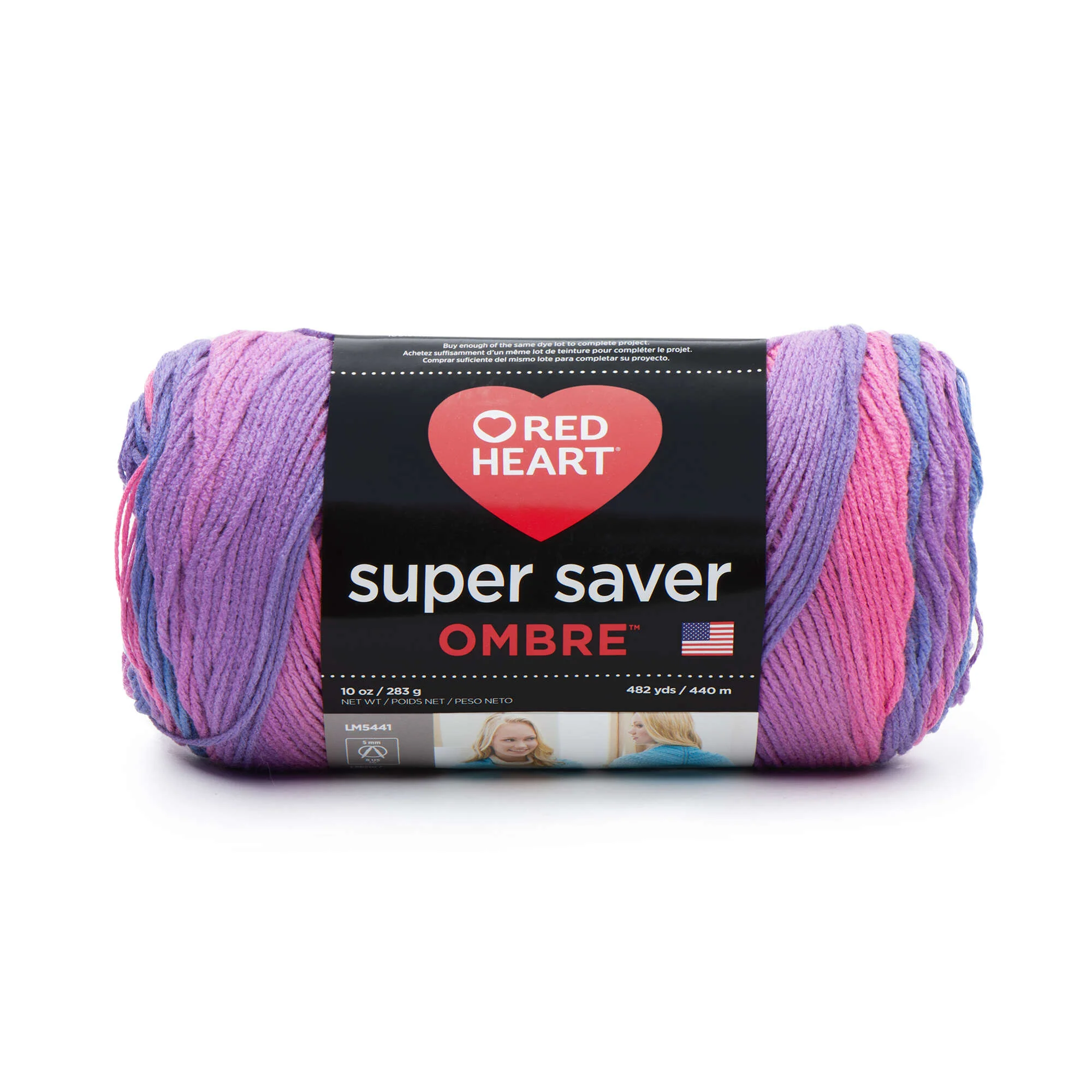 Red Heart Super Saver Ombre Yarn - Image 41