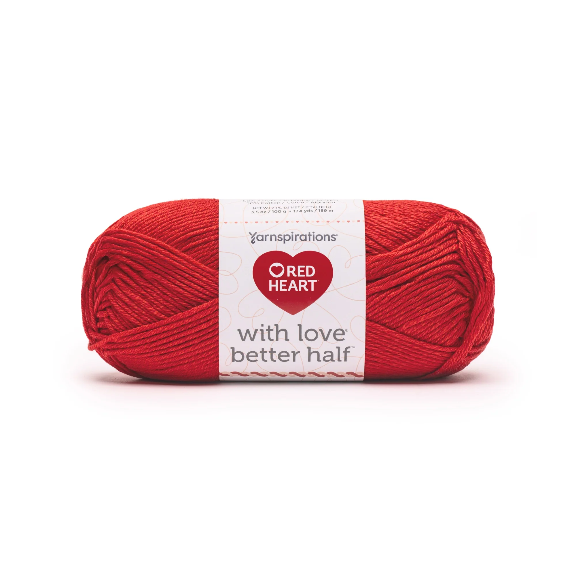 Red Heart With Love Better Half Yarn (100g/3.5oz) - Image 21