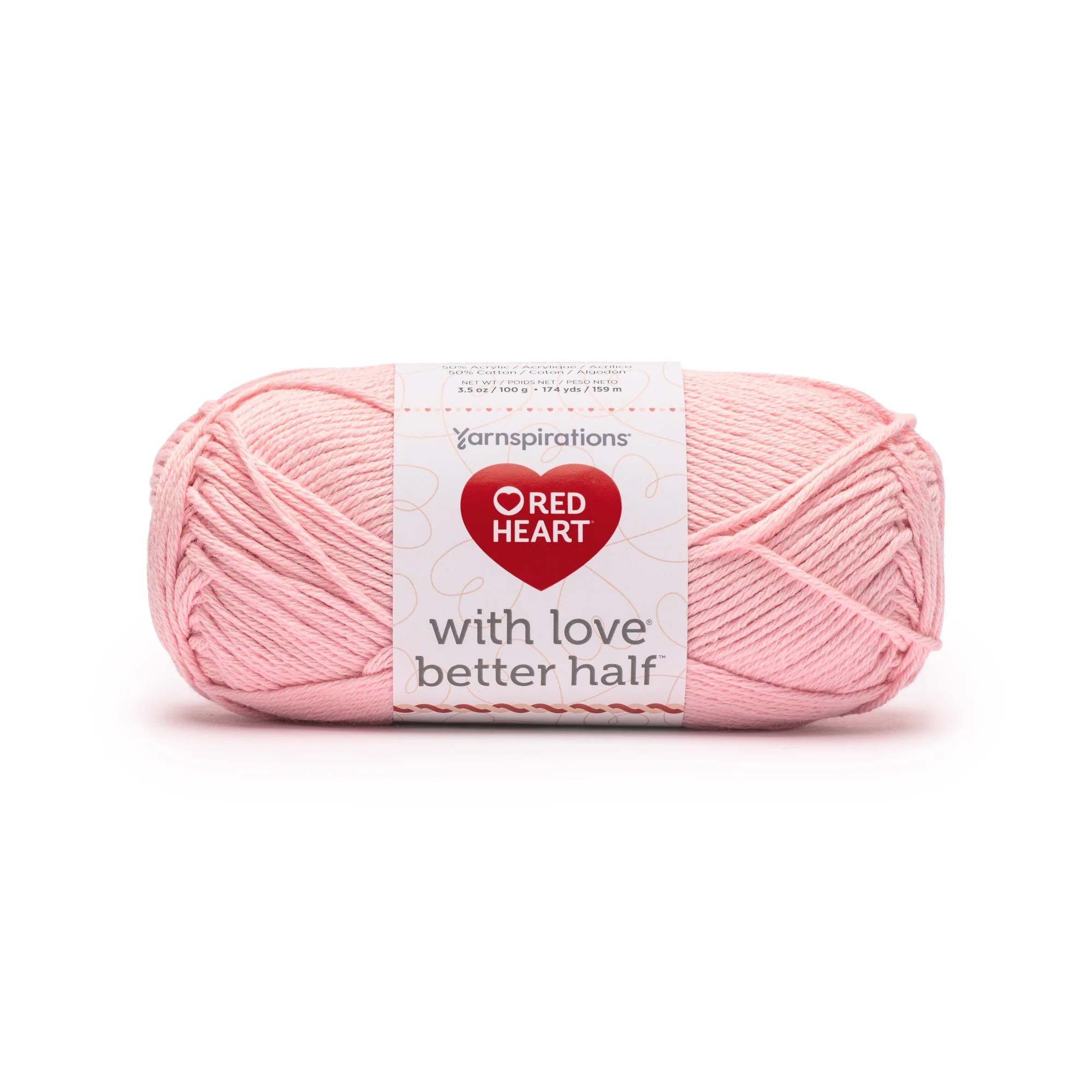 Red Heart With Love Better Half Yarn (100g/3.5oz) - Image 25
