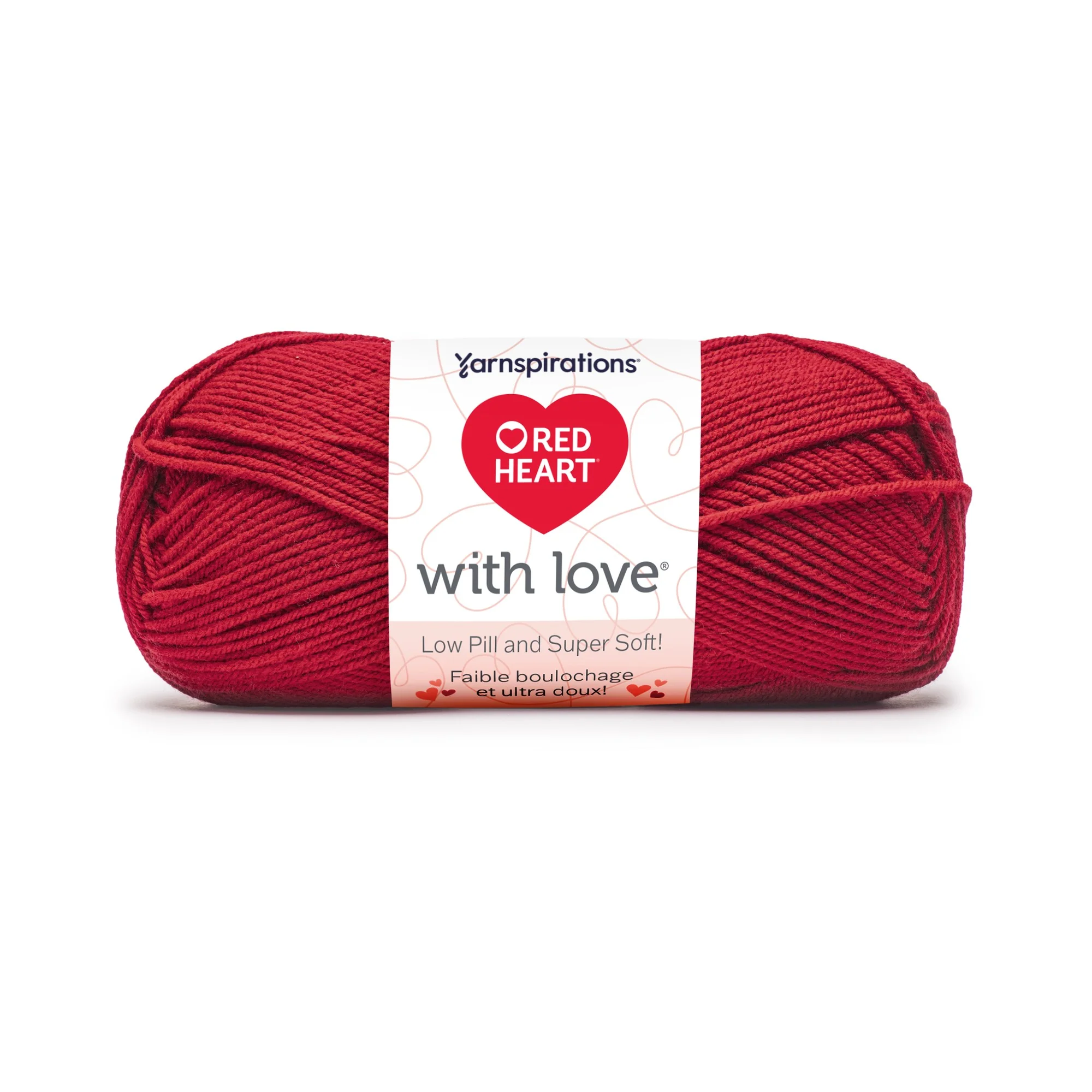 Red Heart With Love Low Pill Yarn (100g/3.5oz) - Image 5