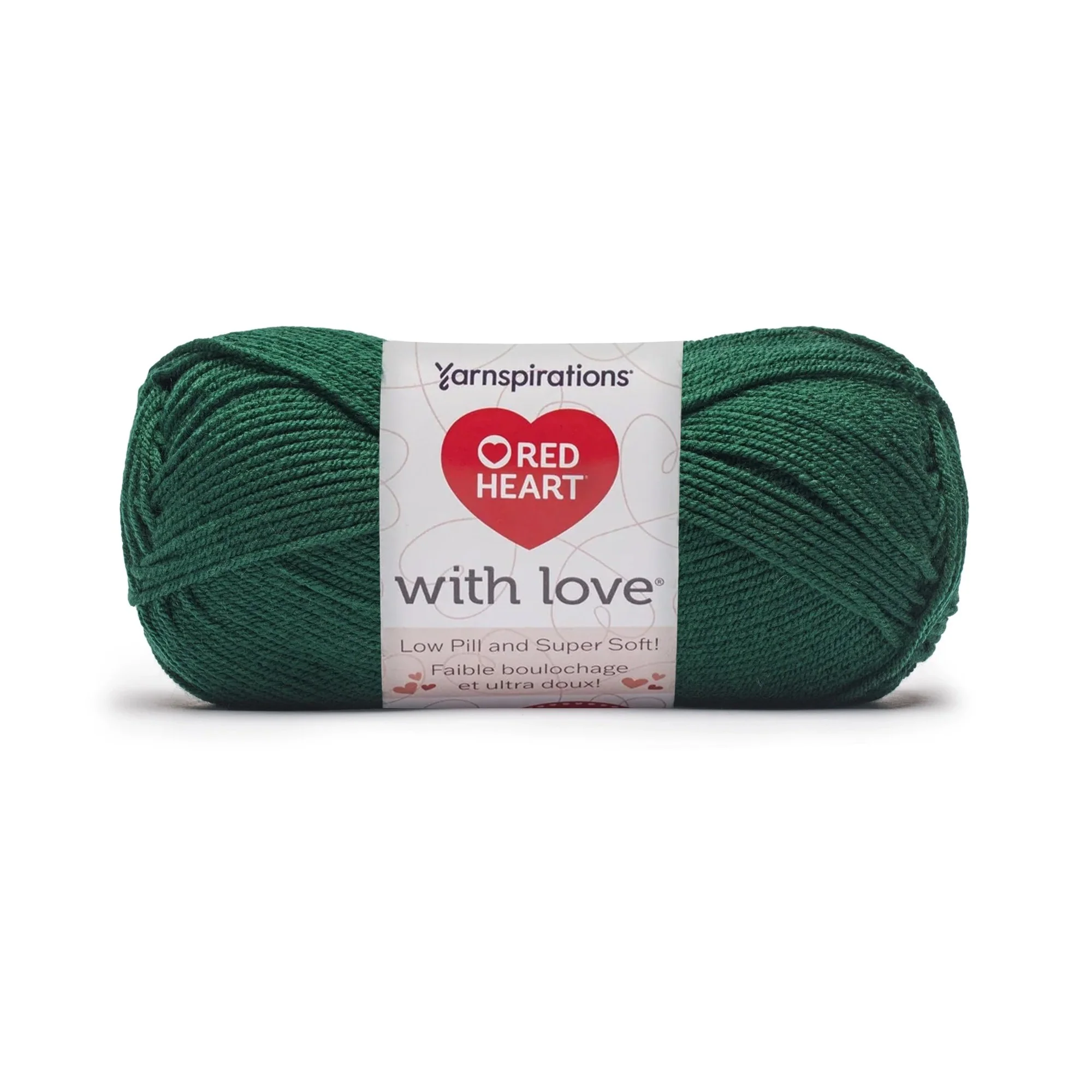Red Heart With Love Low Pill Yarn (100g/3.5oz) - Image 7