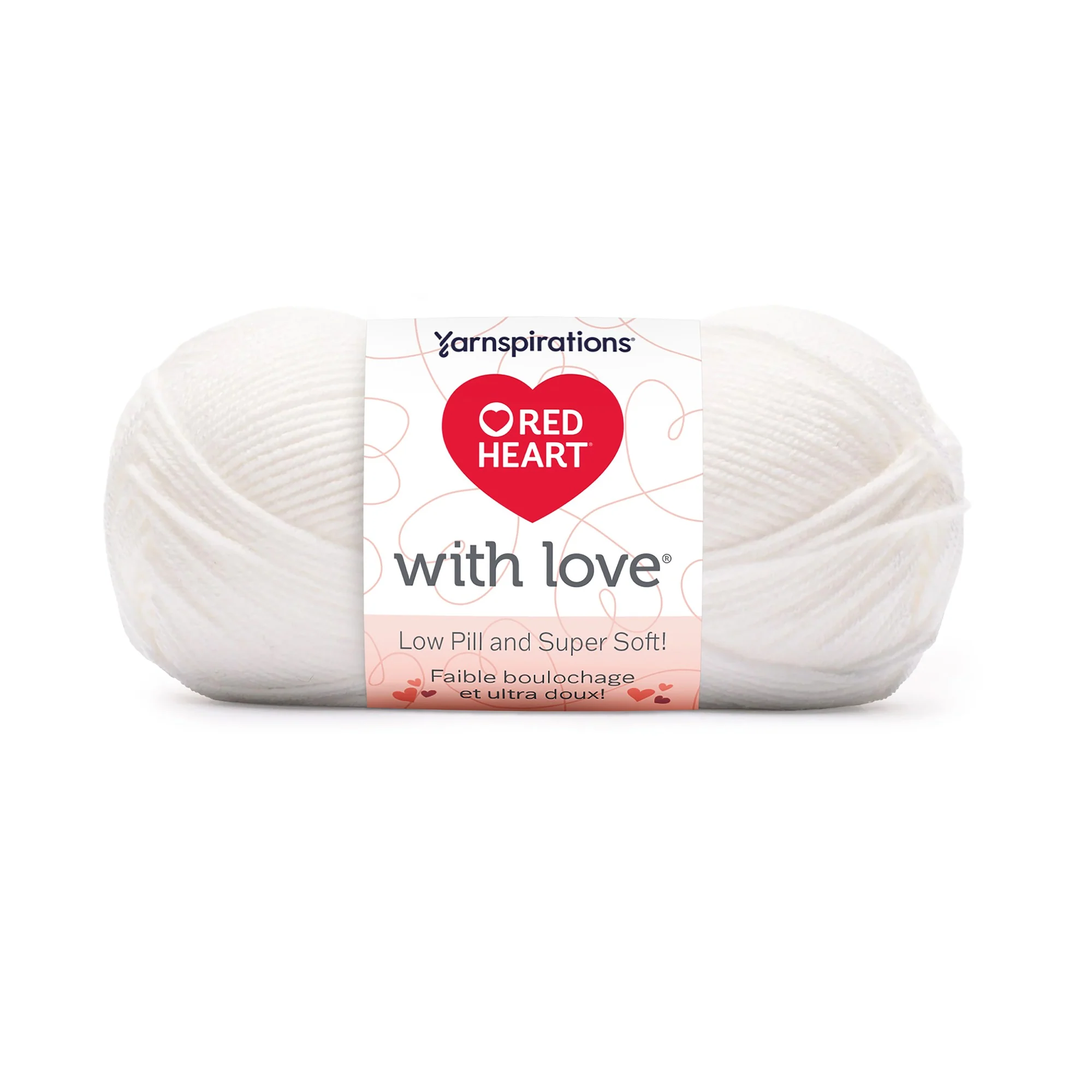Red Heart With Love Low Pill Yarn (100g/3.5oz) - Image 9