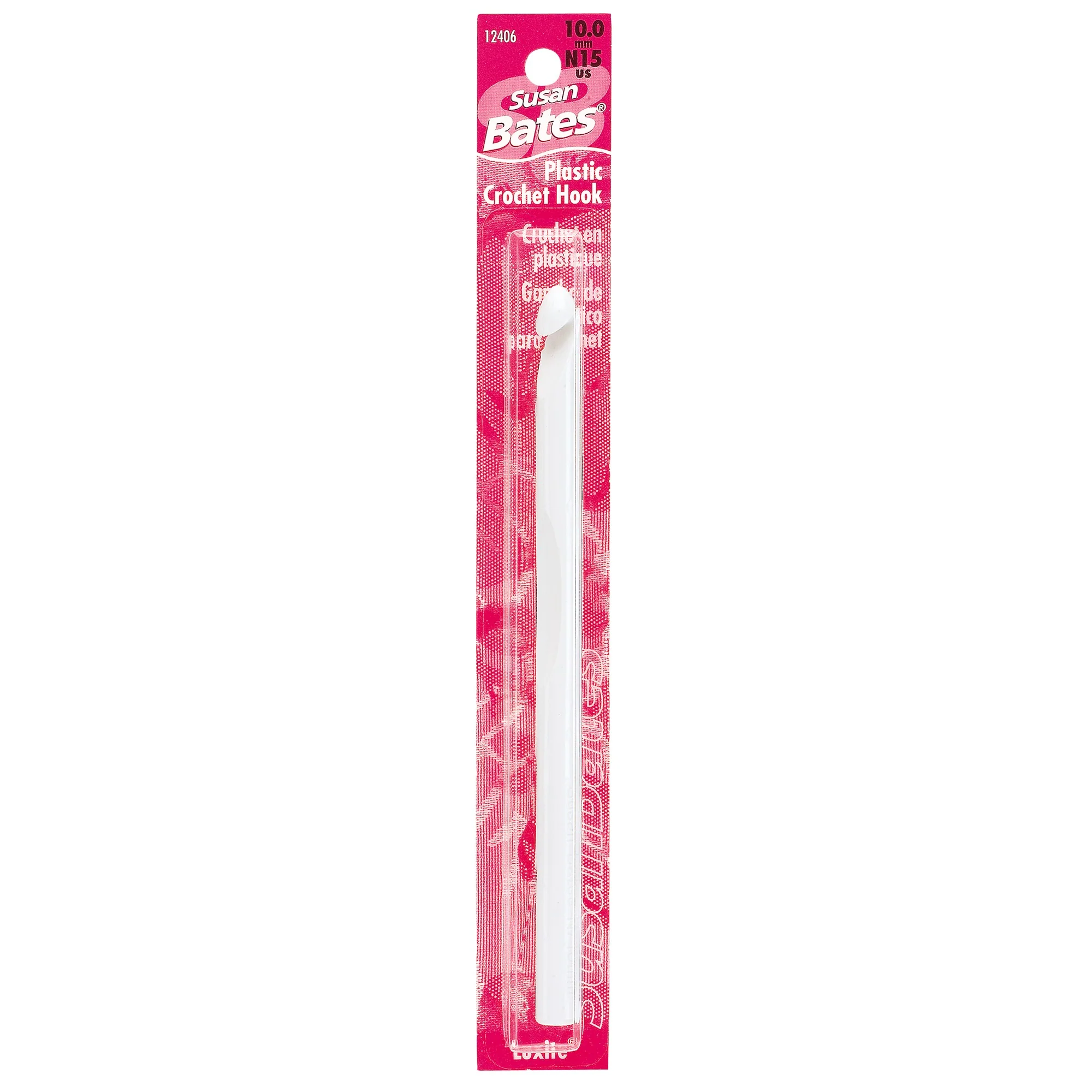 Susan Bates Luxite 5.5" Plastic Crochet Hook - Clearance Items - Image 14