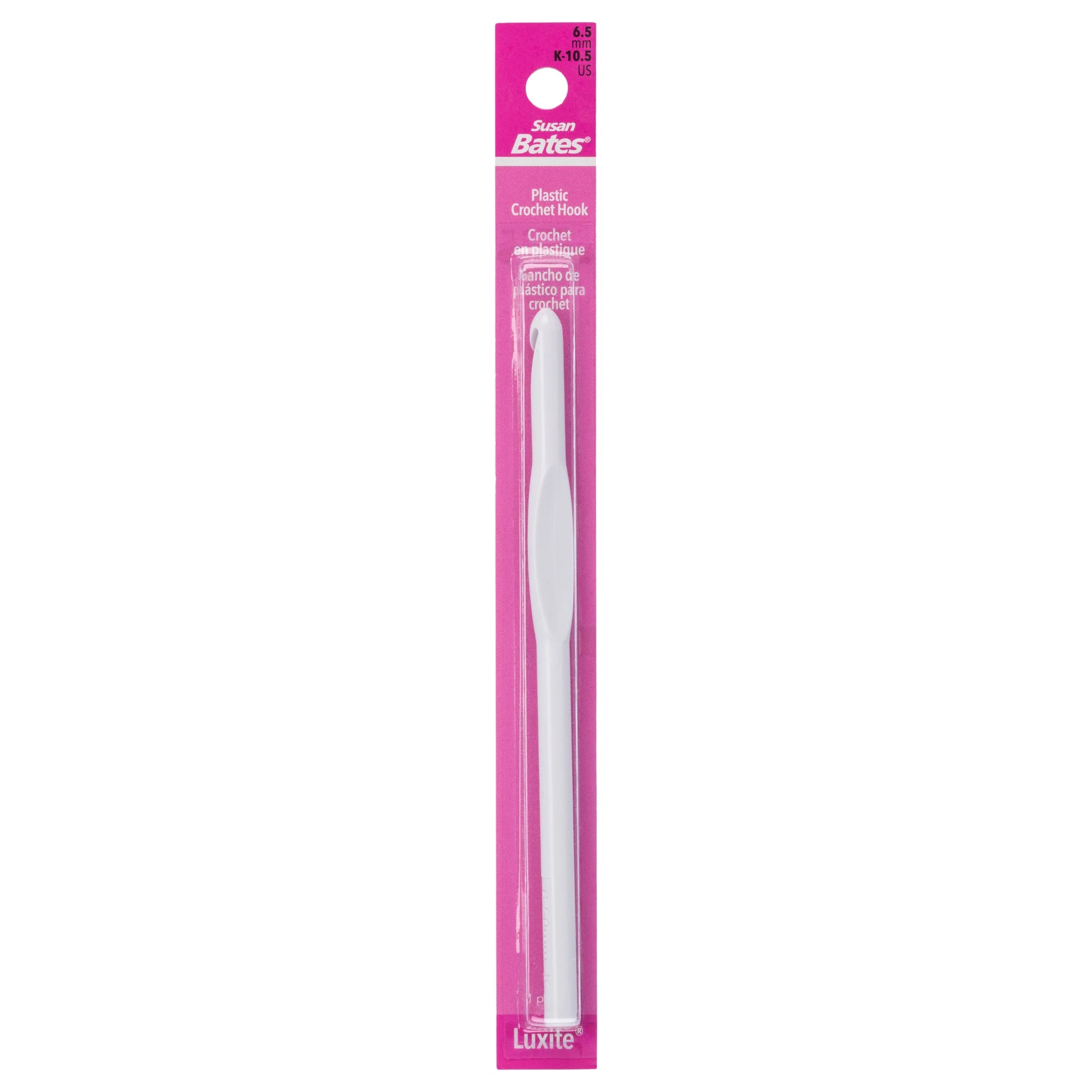 Susan Bates Luxite 5.5" Plastic Crochet Hook - Clearance Items - Image 16
