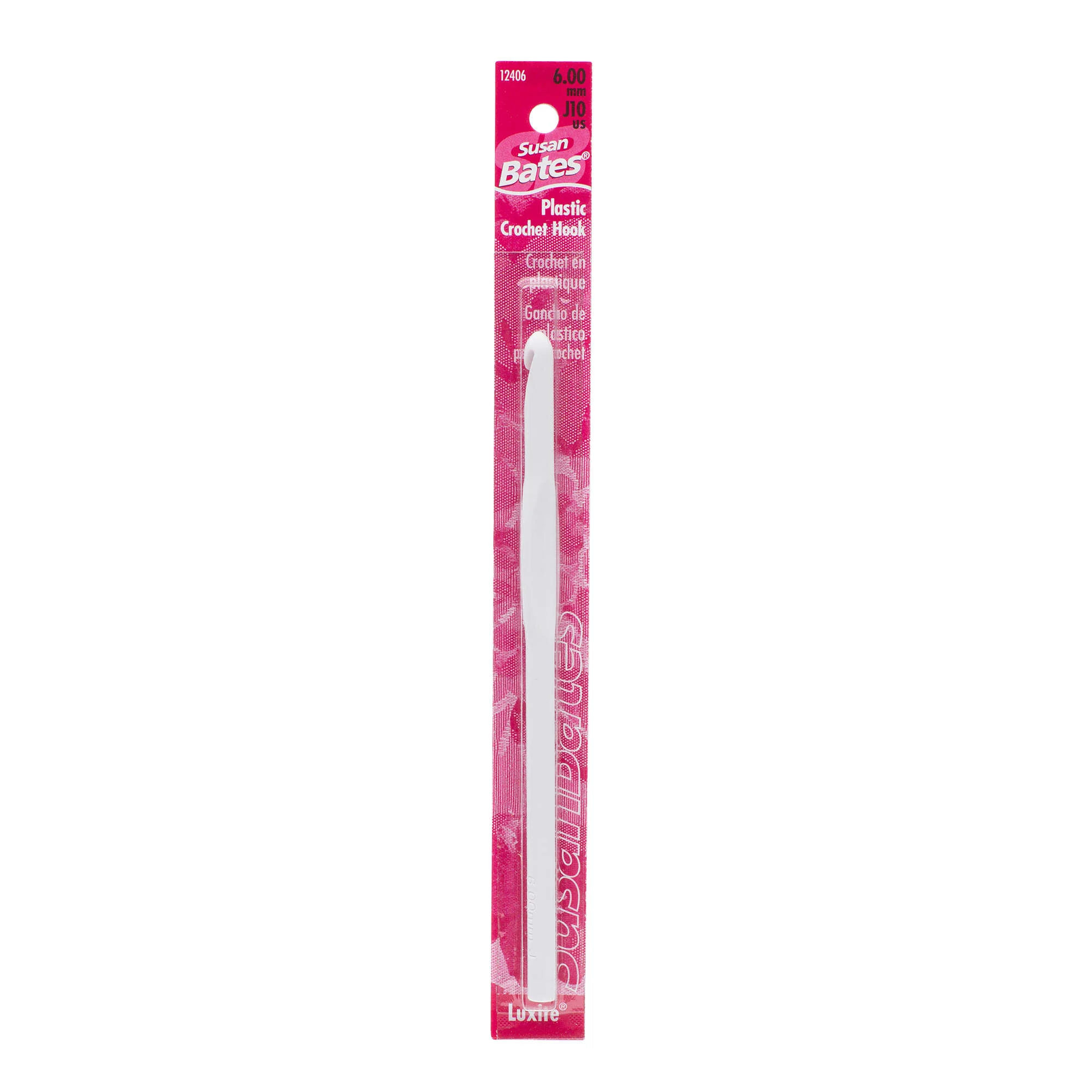 Susan Bates Luxite 5.5" Plastic Crochet Hook - Clearance Items - Image 7