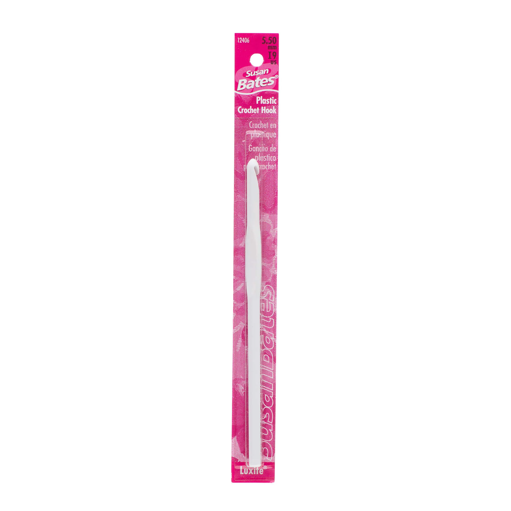 Susan Bates Luxite 5.5" Plastic Crochet Hook - Discontinued Items - Image 9