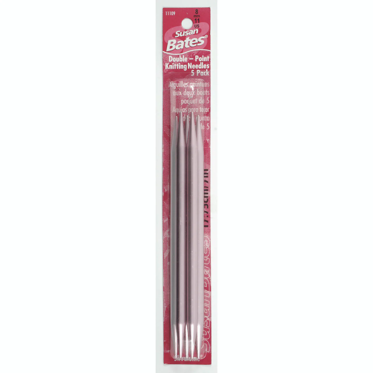 Susan Bates Silvalume 5 Pack, Double Point Knitting Needles - Clearance Items - Image 2