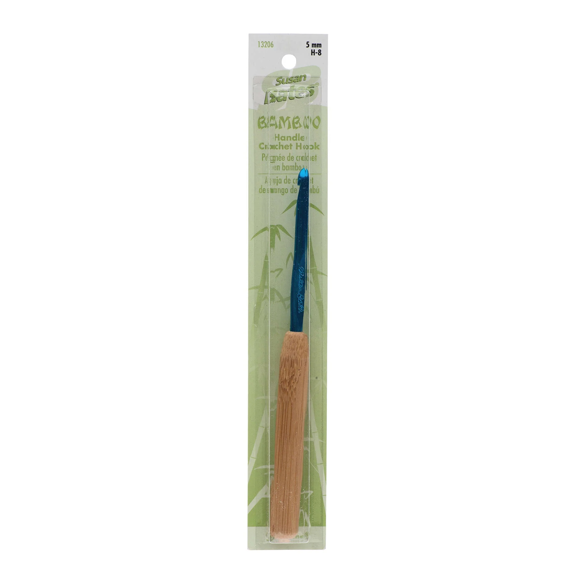 Susan Bates Silvalume Bamboo Handle/Aluminum Head Crochet Hook - Discontinued Items - Image 5