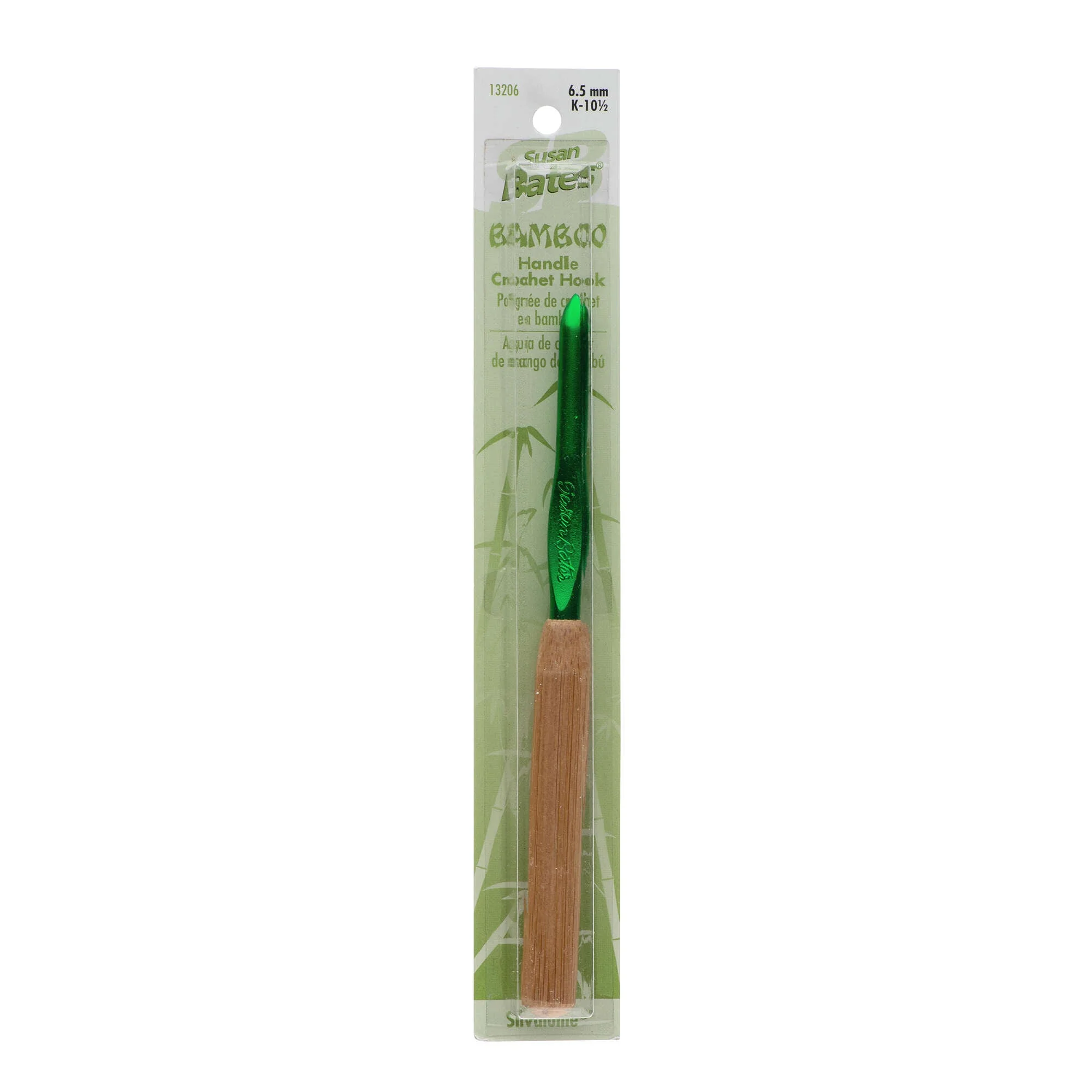 Susan Bates Silvalume Bamboo Handle/Aluminum Head Crochet Hook - Discontinued Items - Image 7
