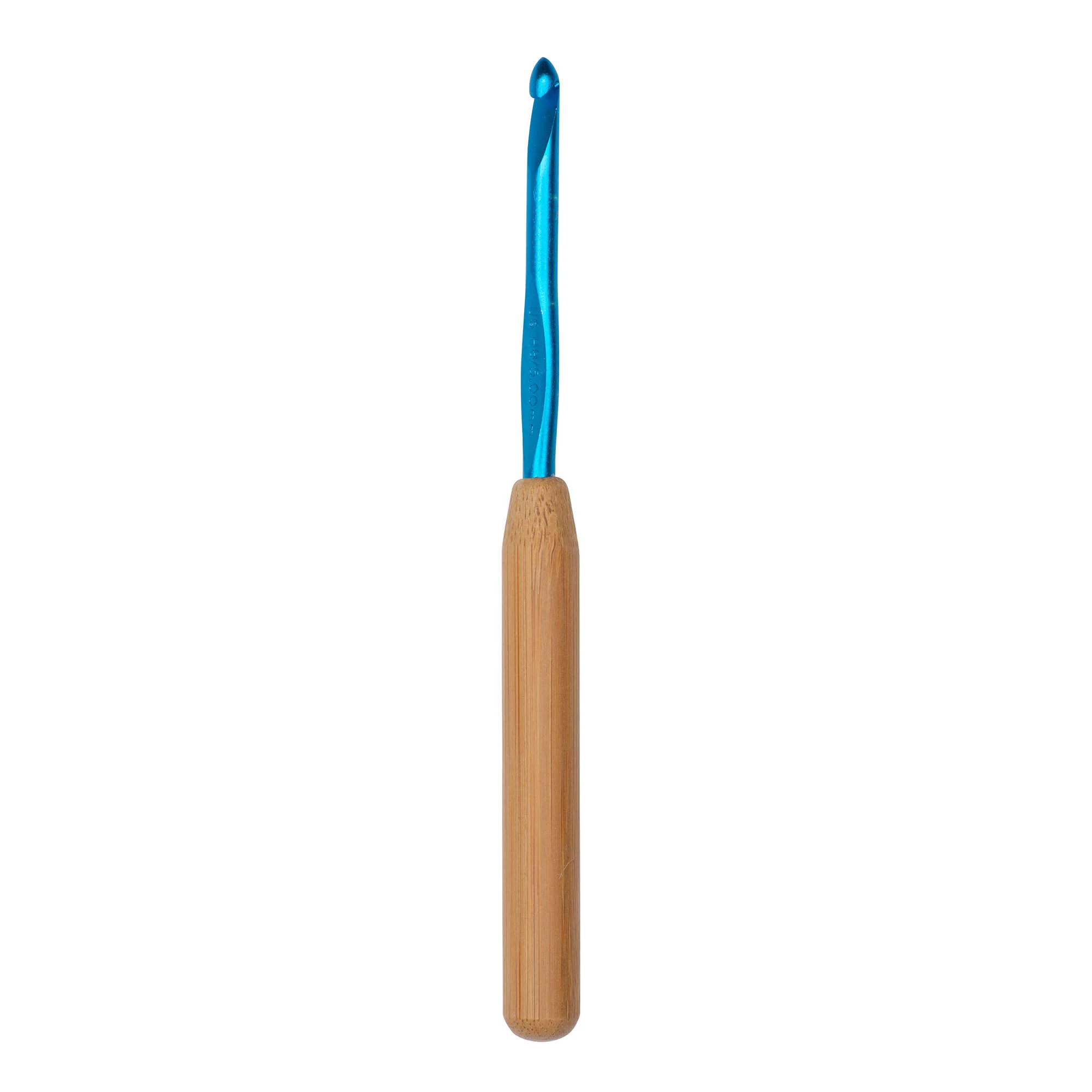 Susan Bates Silvalume Bamboo Handle/Aluminum Head Crochet Hook - Discontinued Items - Image 2