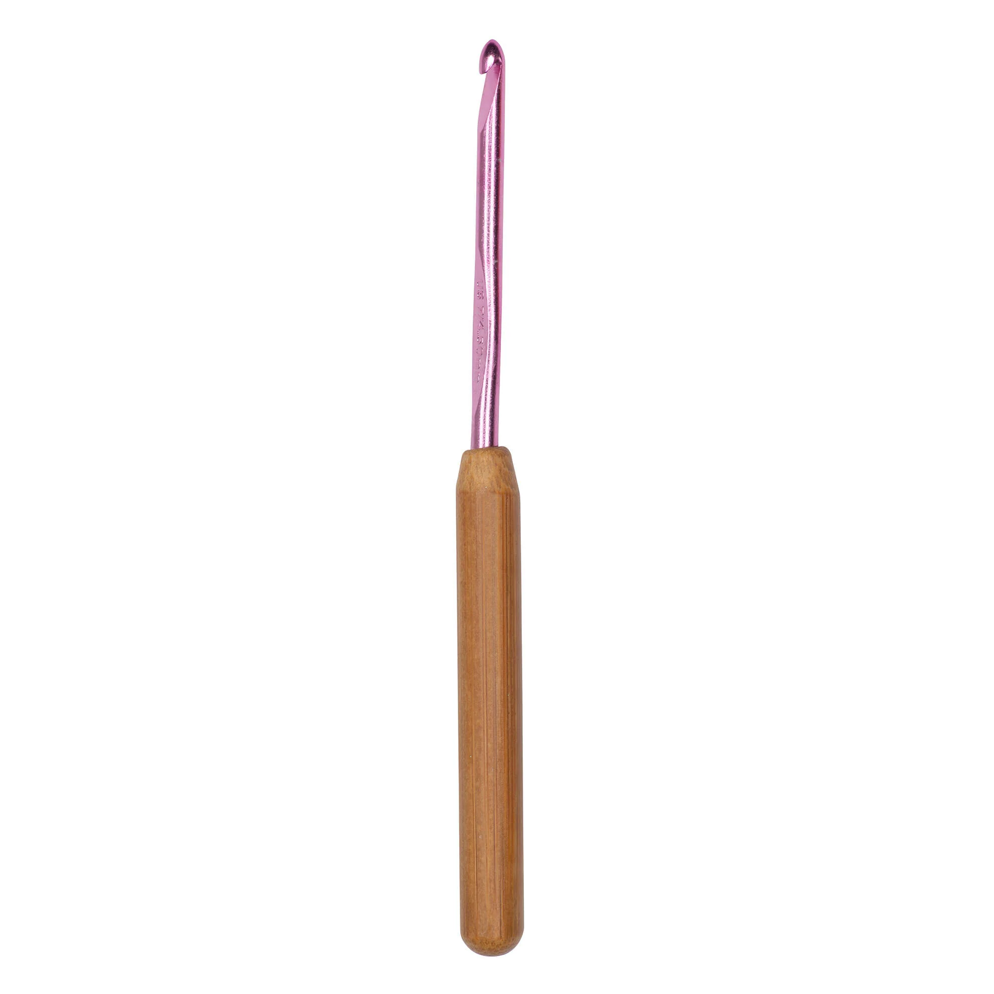 Susan Bates Silvalume Bamboo Handle/Aluminum Head Crochet Hook - Discontinued Items - Image 6