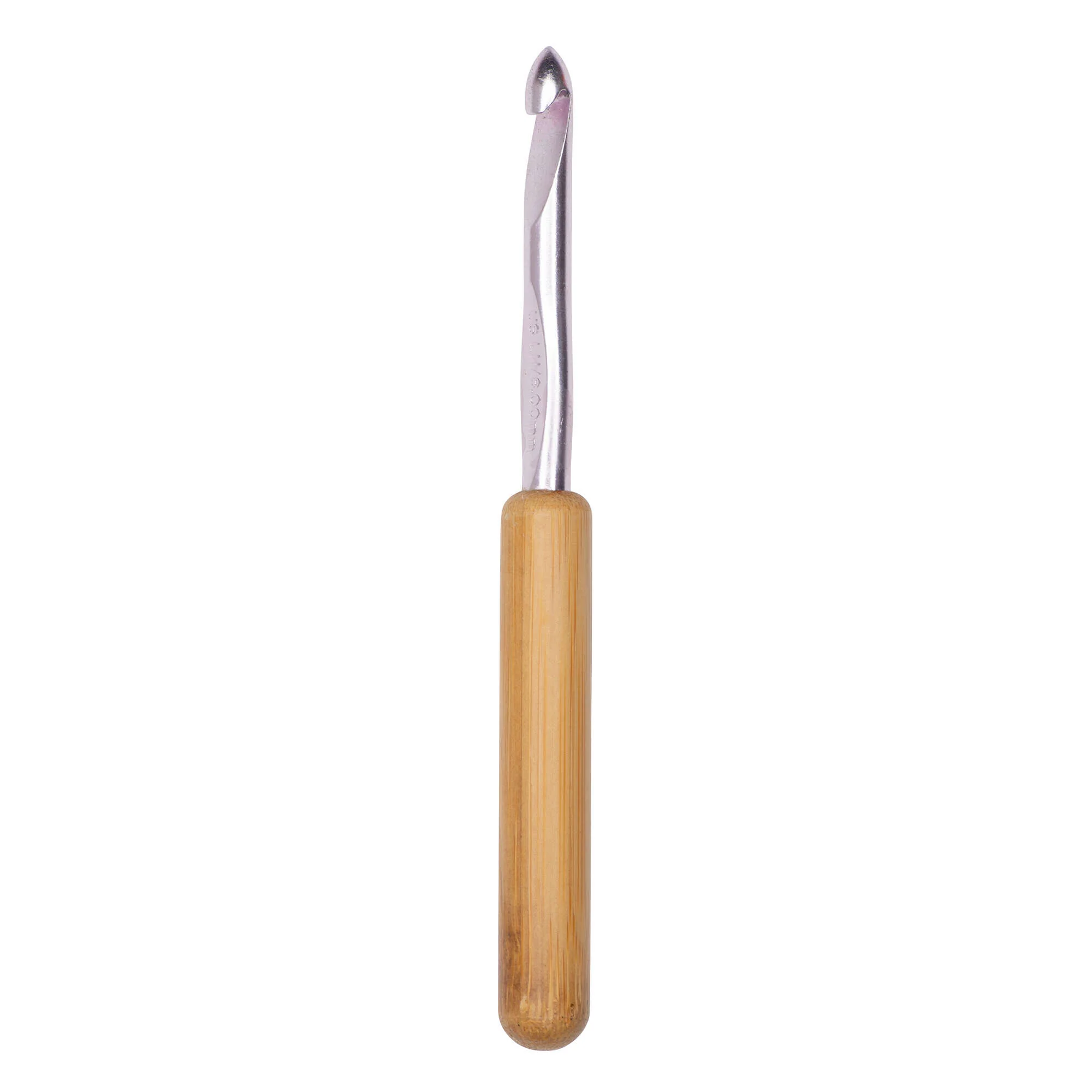 Susan Bates Silvalume Bamboo Handle/Aluminum Head Crochet Hook - Discontinued Items - Image 6