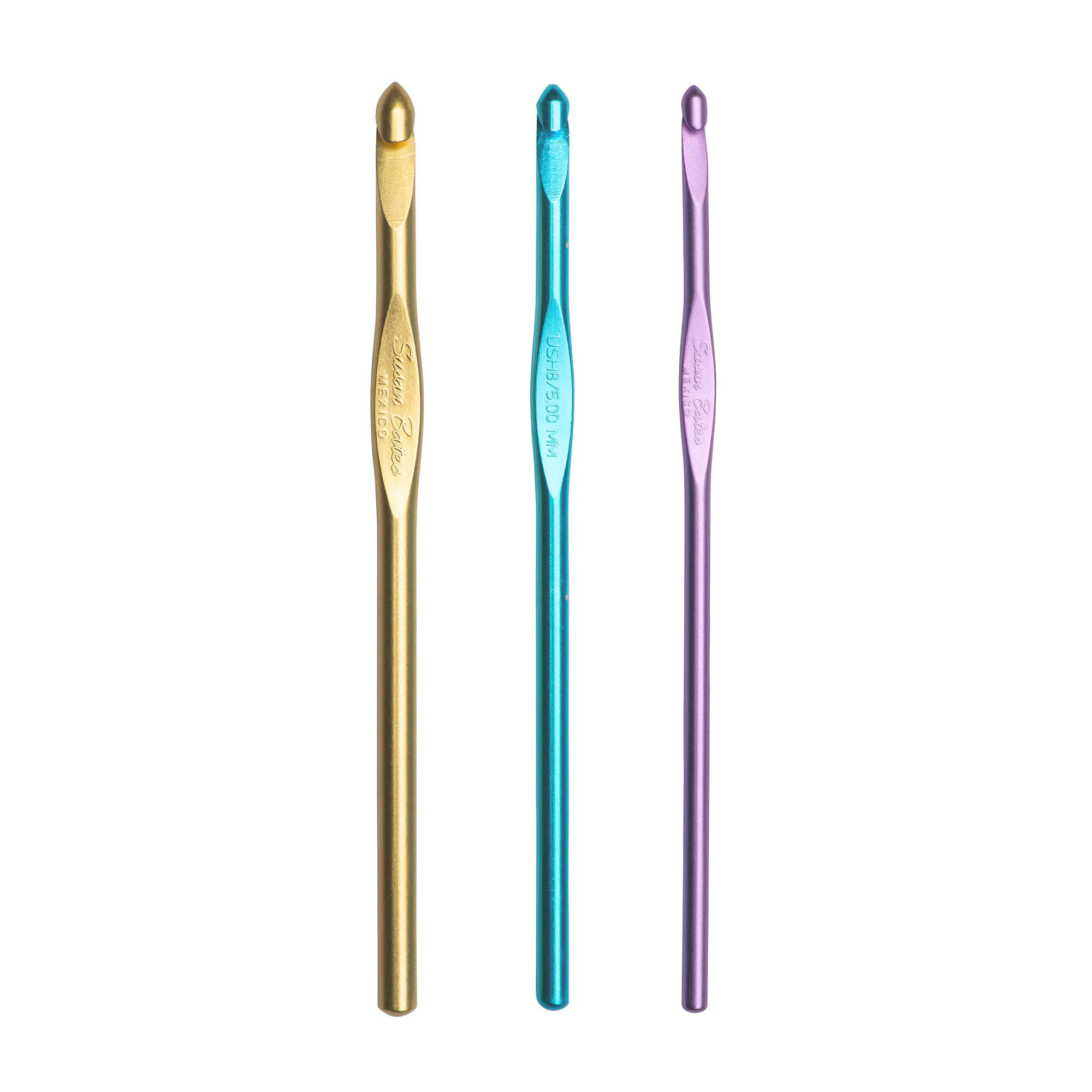 Susan Bates Silvalume Set of 3 Crochet Hooks - Image 2