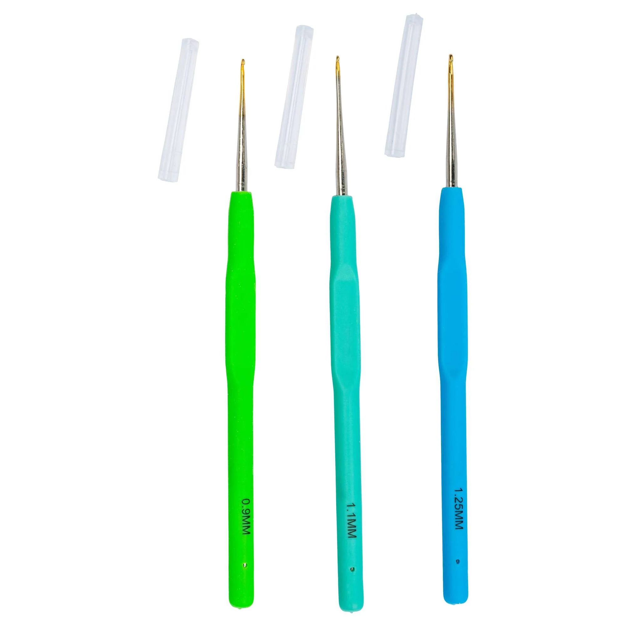 Susan Bates Soft Ergonomic Crochet Hook Set: Sizes 0.9, 1.1, 1.25 MM - Image 3