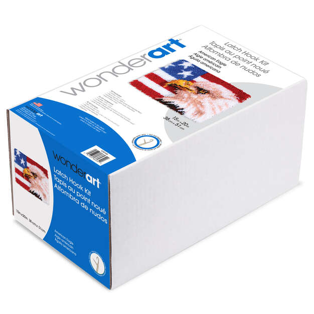 WonderArt American Eagle Kit 15" x 20" - Discontinued Items - Image 3