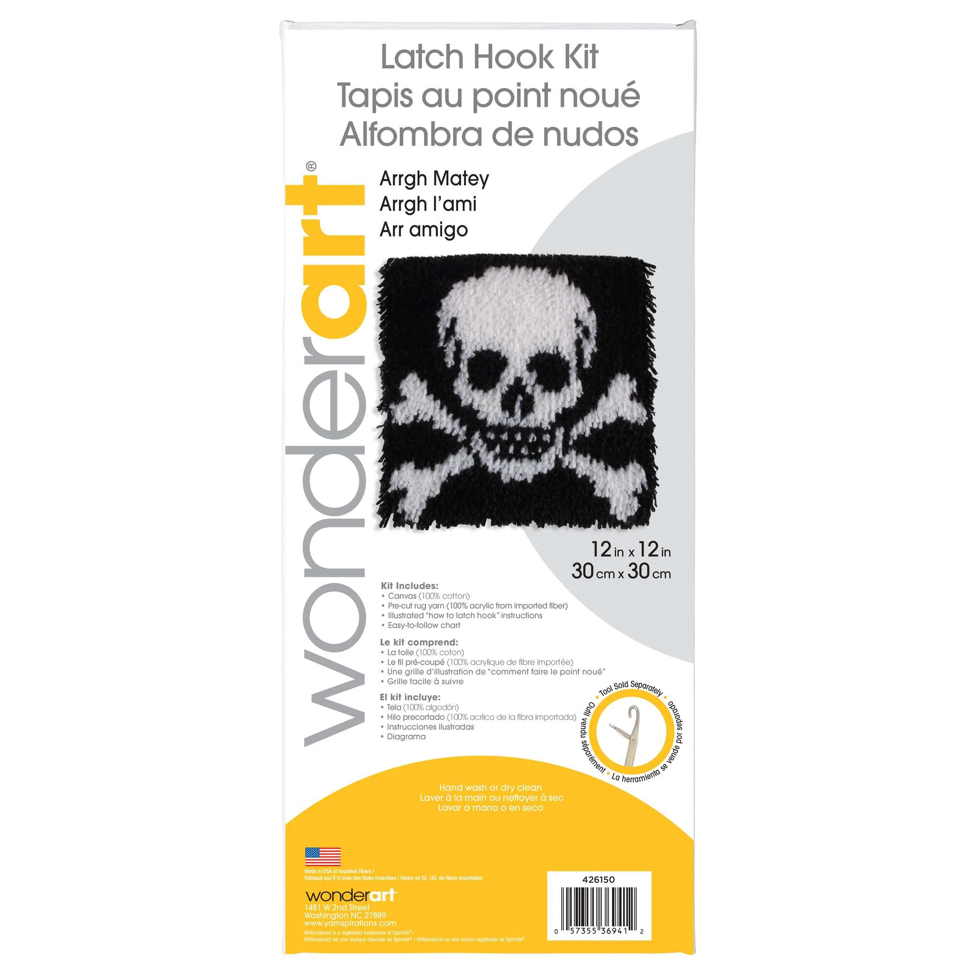WonderArt Arrgh Matey Kit 12" x 12" - Discontinued Items - Image 5