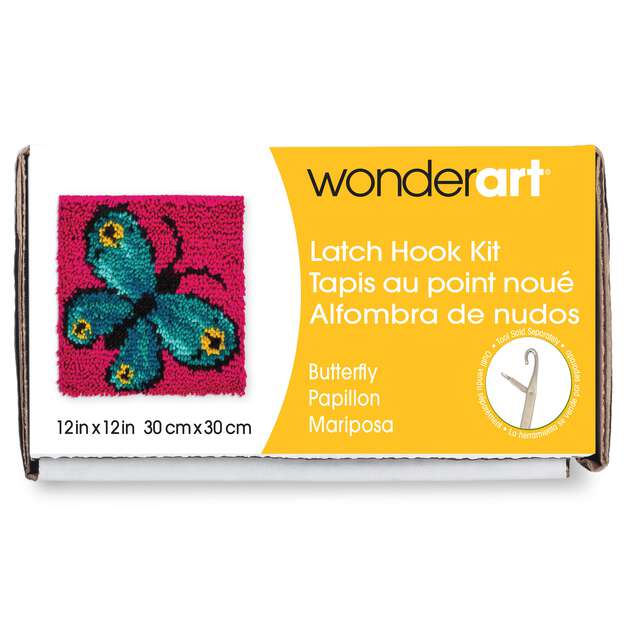 WonderArt Butterfly Kit 12" x 12" - Discontinued Items - Image 4