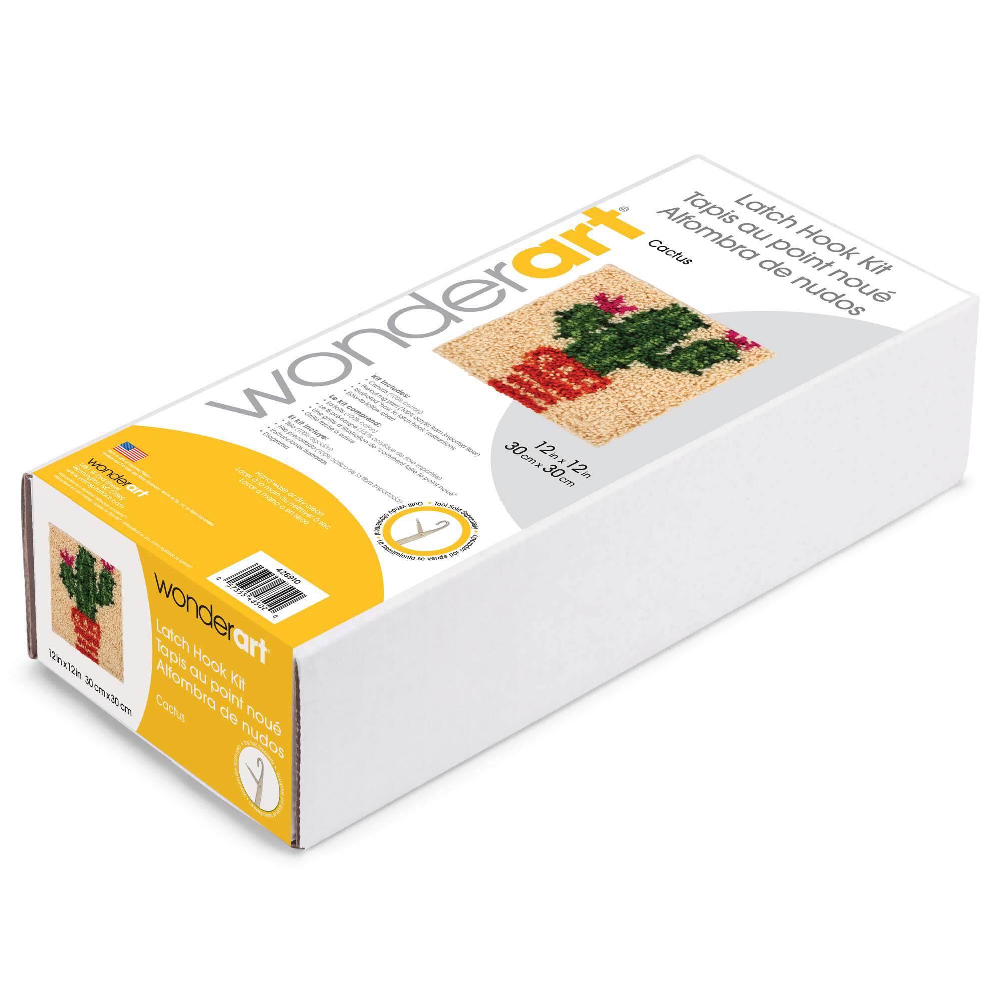 WonderArt Cactus Kit 12" x 12" - Discontinued Items - Image 3